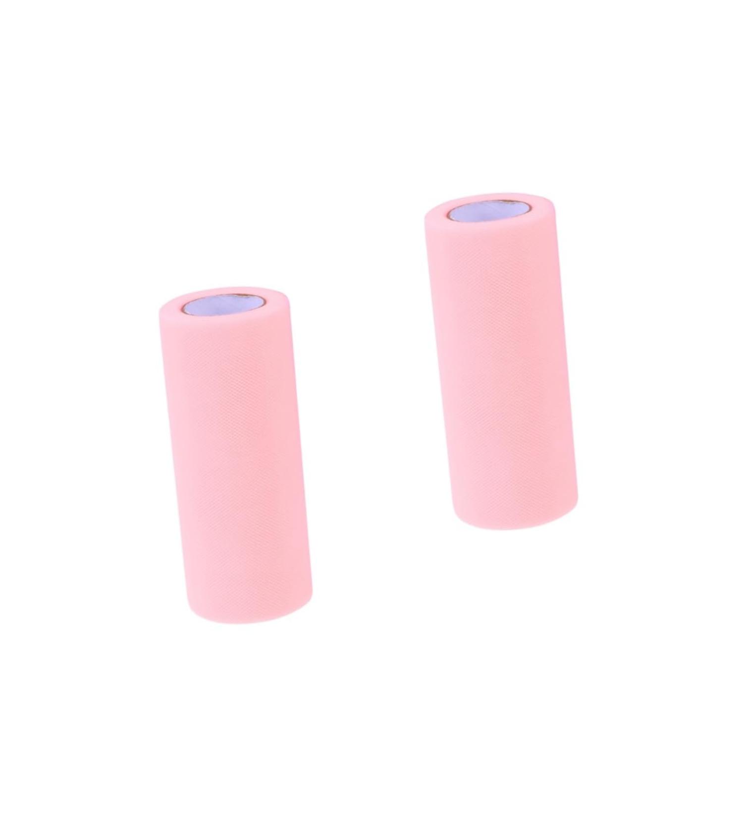 COHEALI 2pcs 6 25 Ribbon Wedding Fabric Bows Poly Mesh Ribbon roll Craft Supplies Christmas - Buy Online on GoSupps.com