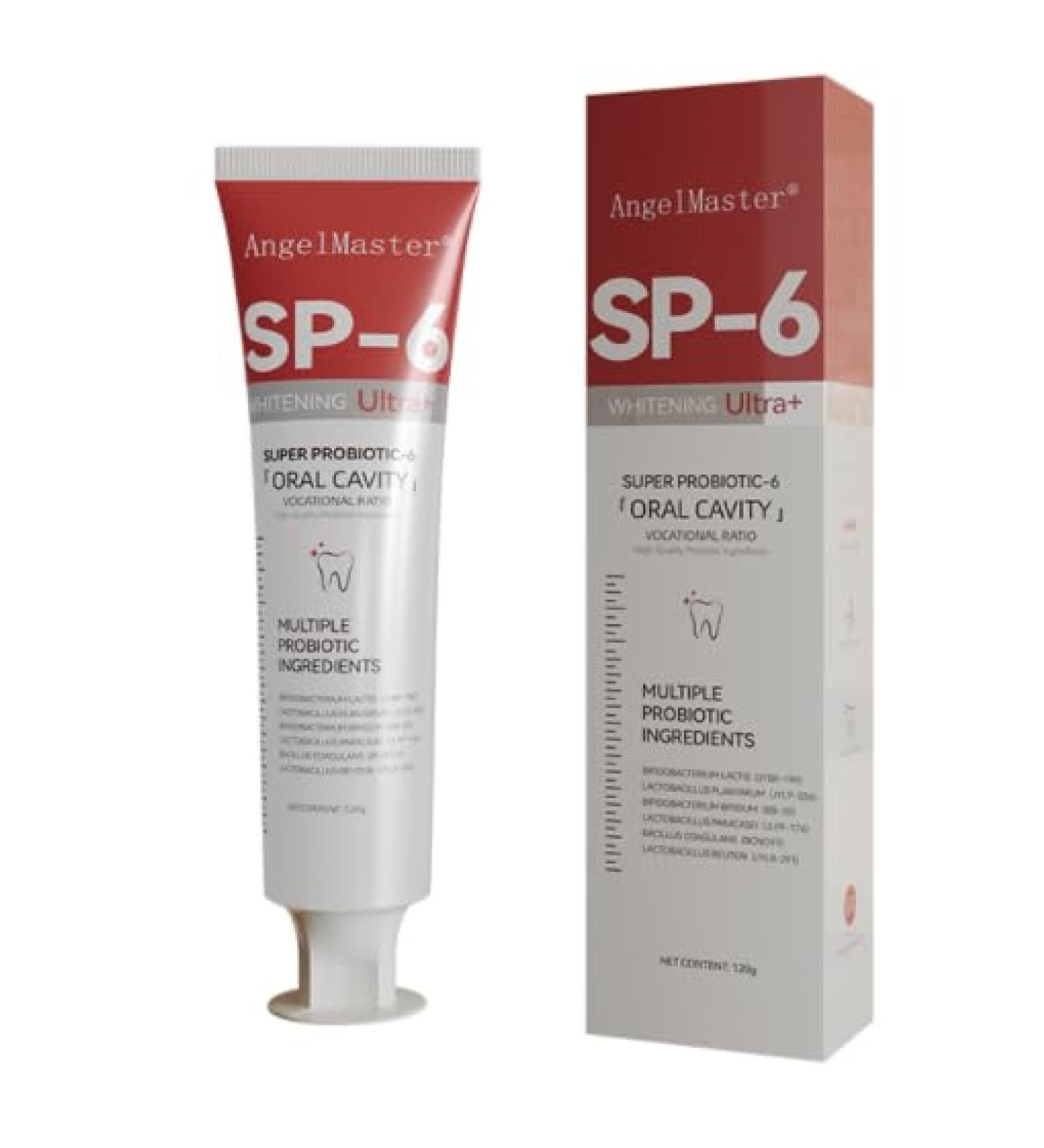 Angel Master 2PCS Sp 6 Probiotic Toothpaste Whitening Sp-6 Probiotics Whitening Toothpaste Fresh Flavor and Gum Health (3.53oz(Pack of 2)) 3.53 Ounce (Pack of 1) - Buy Online on GoSupps.com