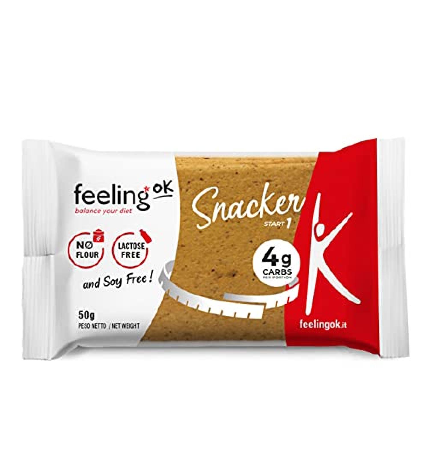 Feeling Ok Tomato and Paprica Snacker, 50g