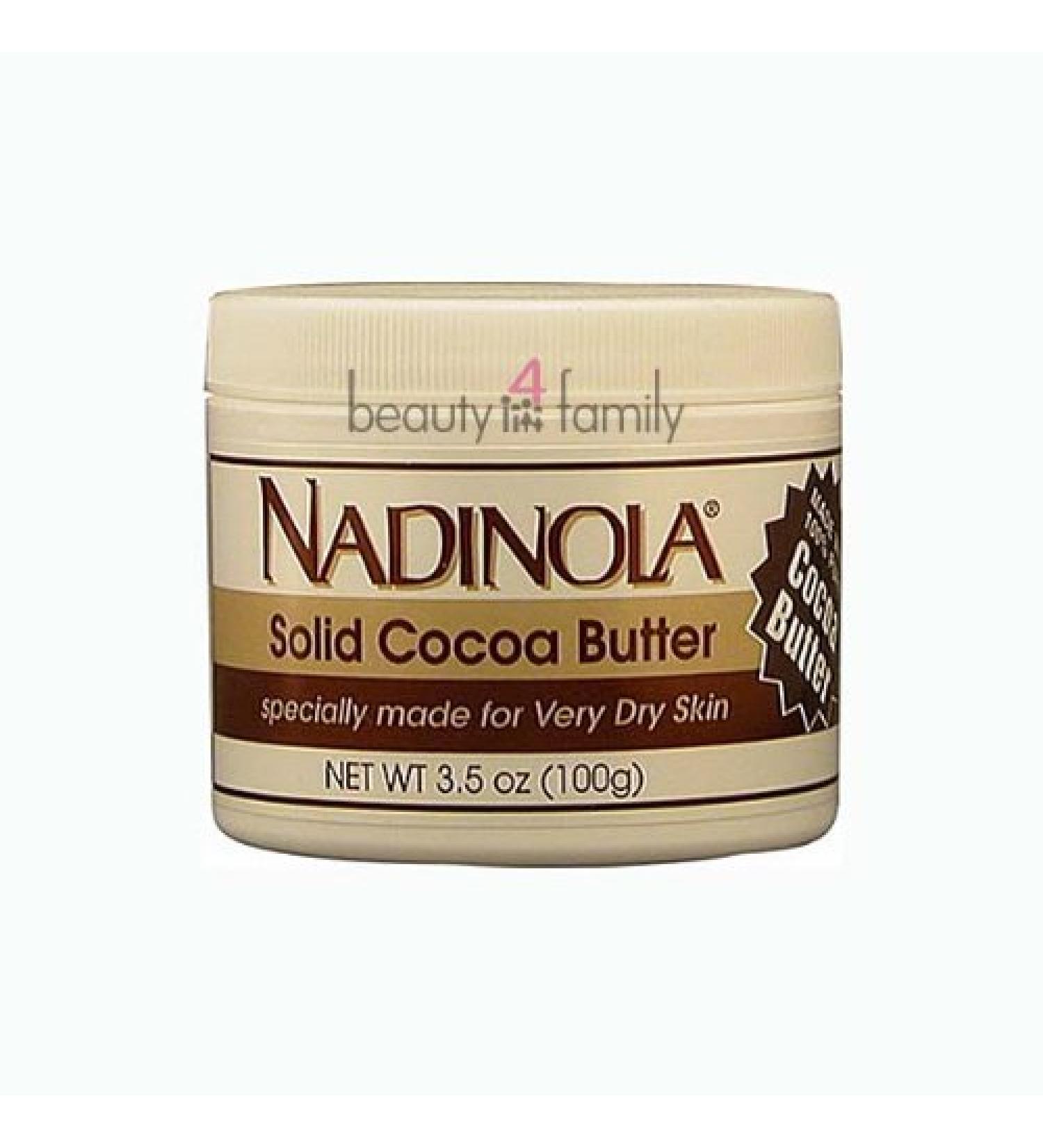 Nadinola Solid Cocoa Butter 3.5 Oz
