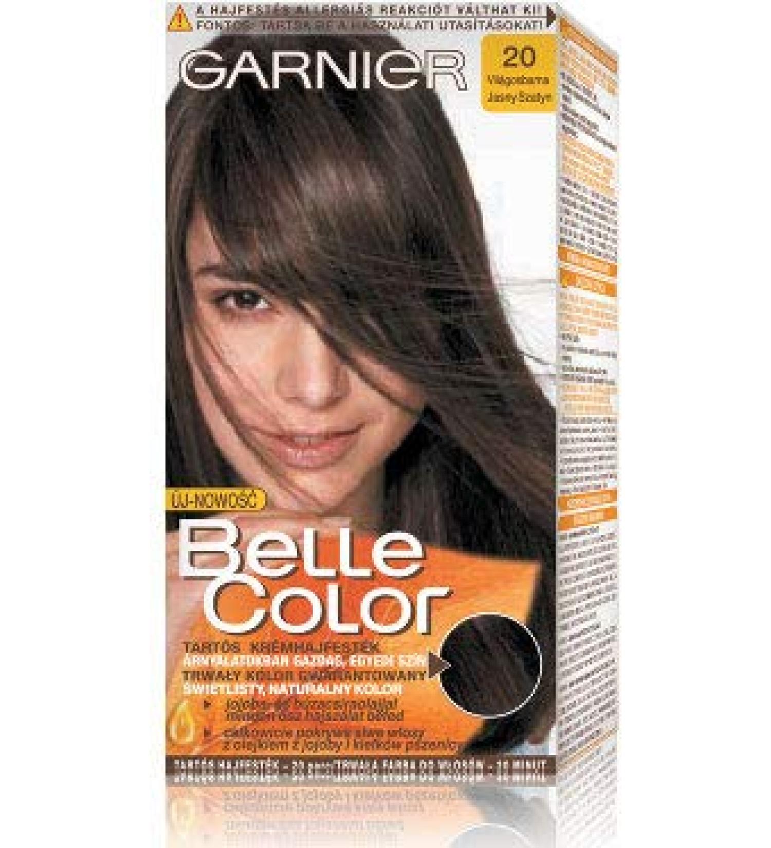 Garnier Beautiful cream color easy to color 20 Castano Chiaro Naturale