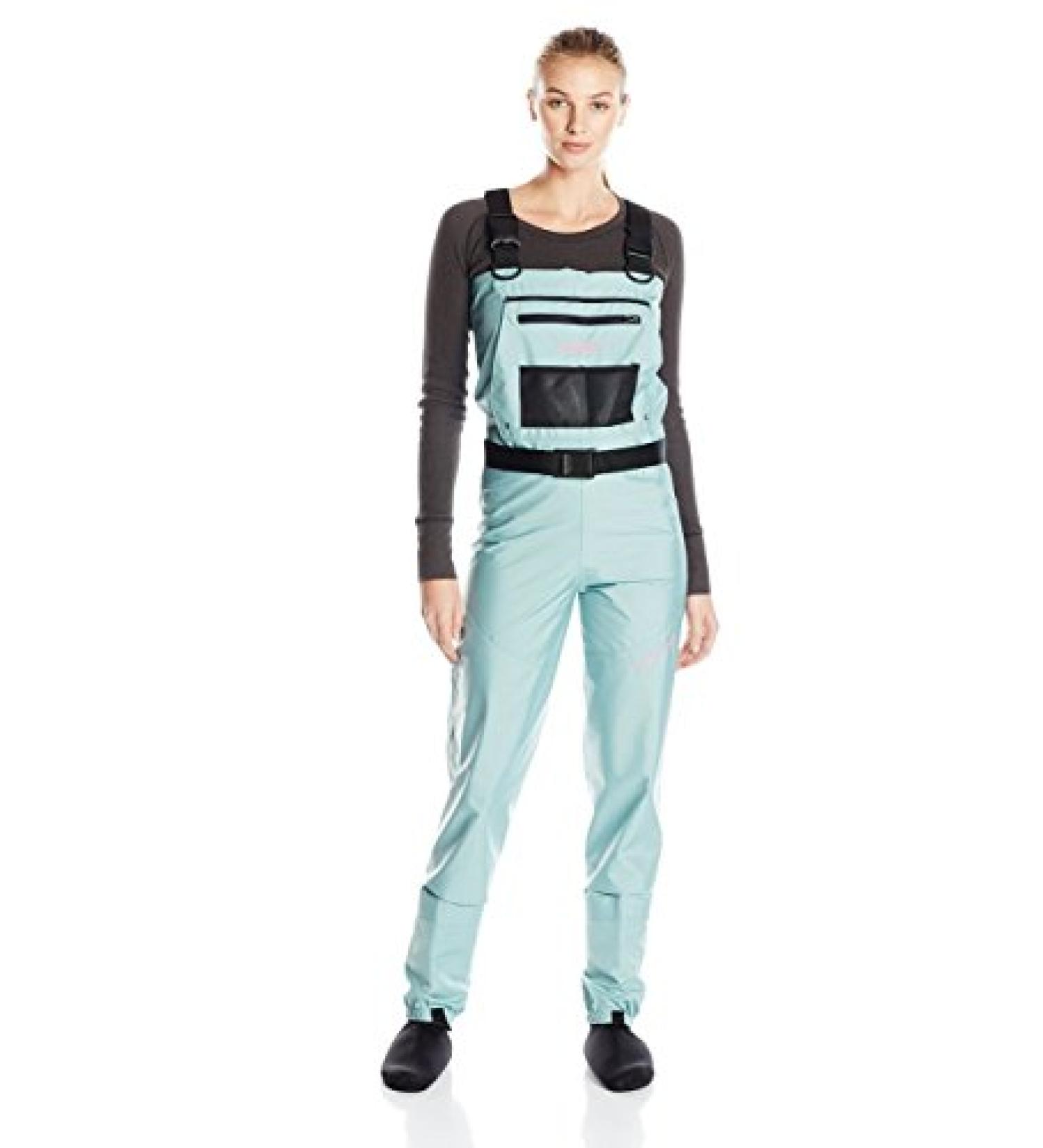 Caddis Women's Teal Deluxe Breathable Stocking Foot Chest Wader - Small - Buy Online on GoSupps.com
