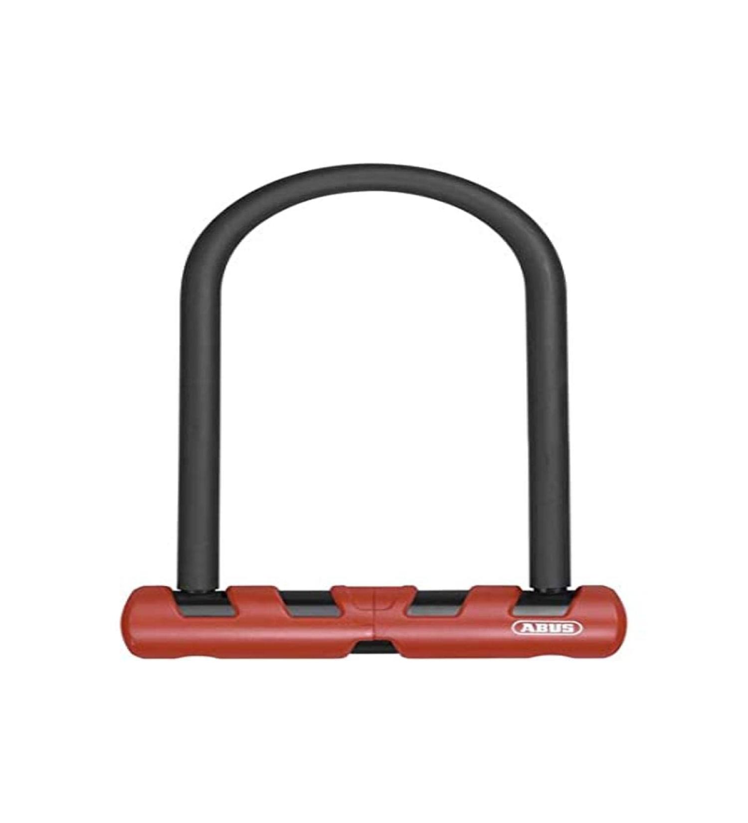 ABUS U-Lock Ultimate 420 + USH Bracket - Secure Bicycle Lock with Round Shackle & Bracket | Security Level 12 | 23 cm Black - Buy Online on GoSupps.com