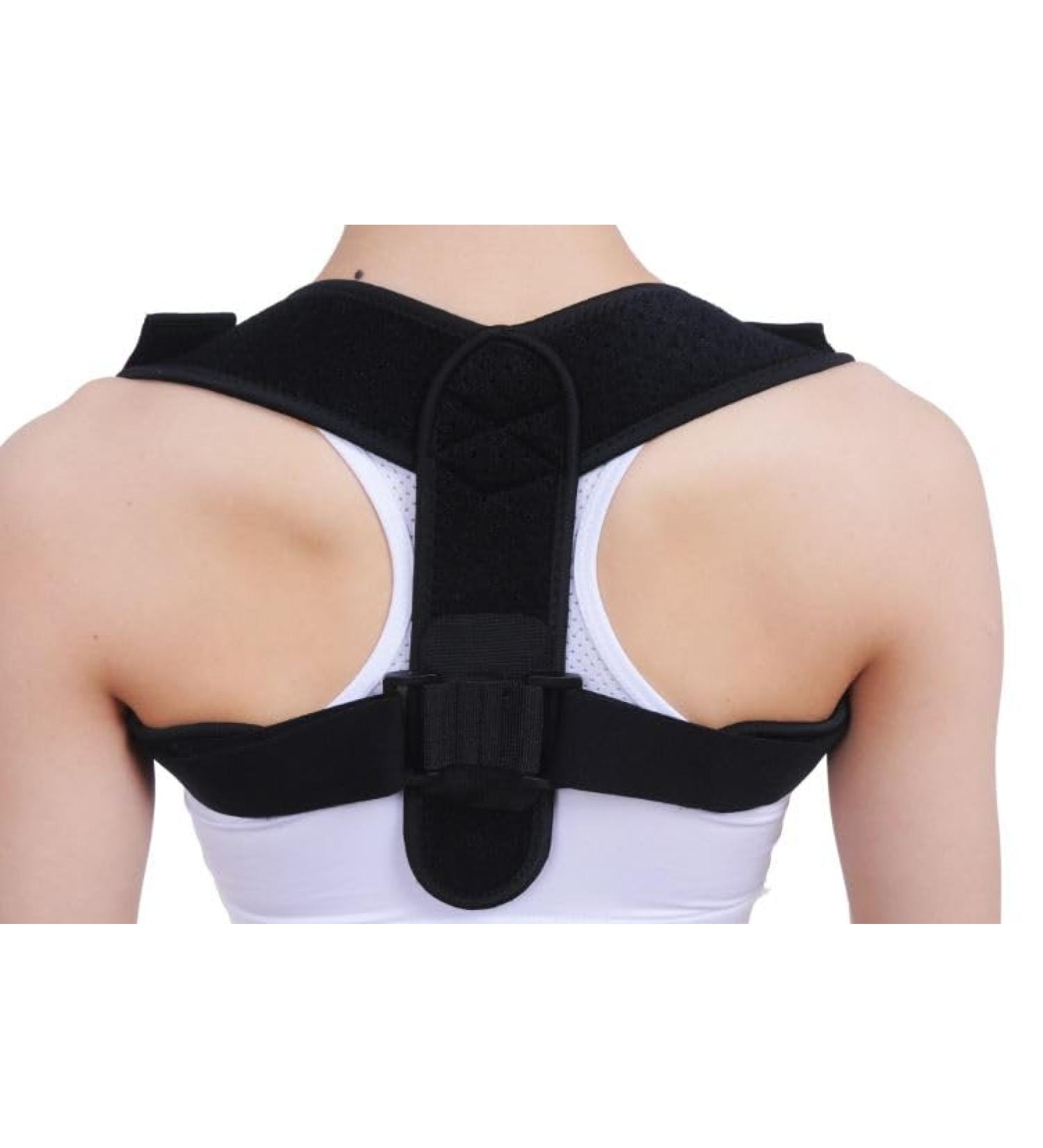 Back Adjustable Posture Corrector for Men & Women - Comfortable Upper Back Brace & Adjustable Support for Posture Shoulder & Neck - Buy Online on GoSupps.com