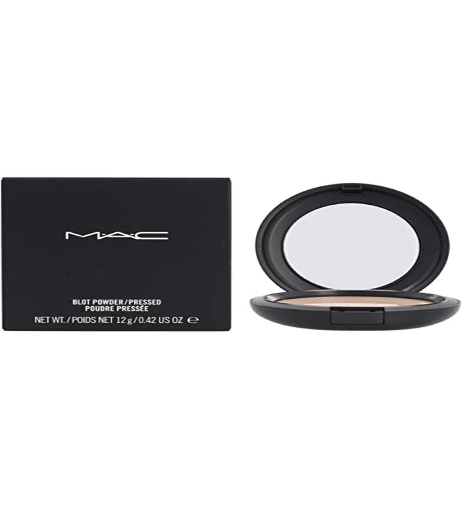 M.A.C Cosmetics Blot Pressed Powder Medium Dark 0.42 Ounce black 0.42 Ounce (Pack of 1)