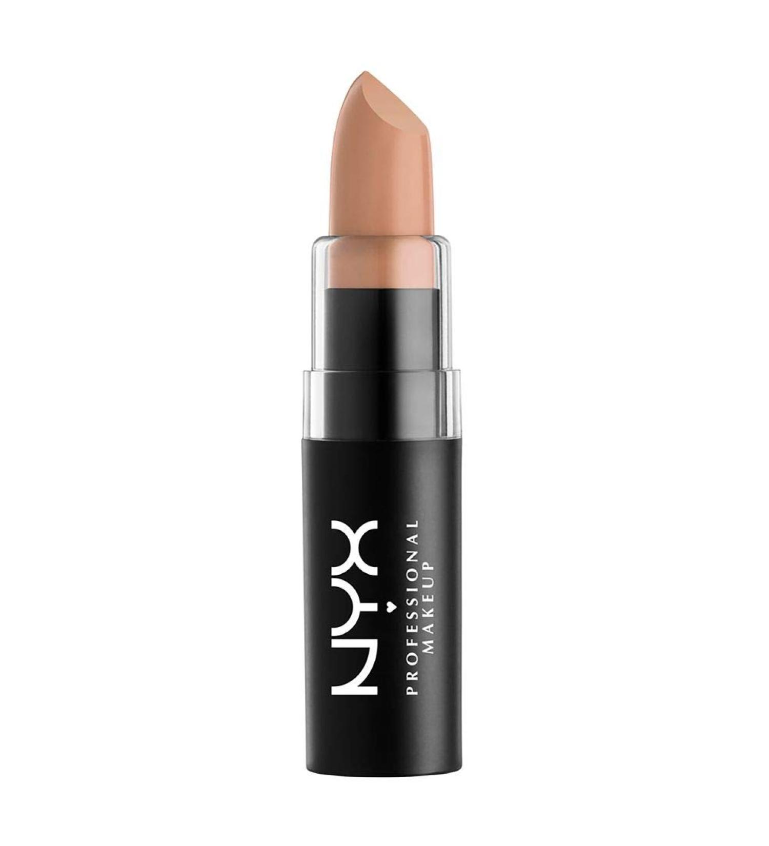 NYX Matte Lipstick in Sable - Mid-Tone Beige | Long-Lasting Lip Color - Buy Online on GoSupps.com