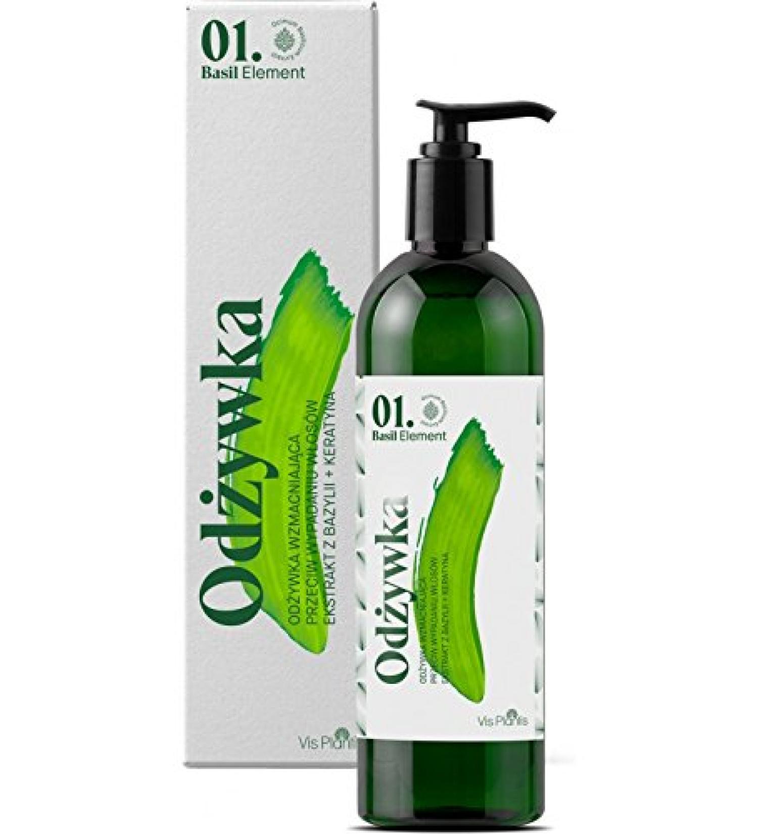 Elfa Pharm BASIL ELEMENT Strengthening Conditioner against hair loss with OCIMUM BASILICUM 300ml