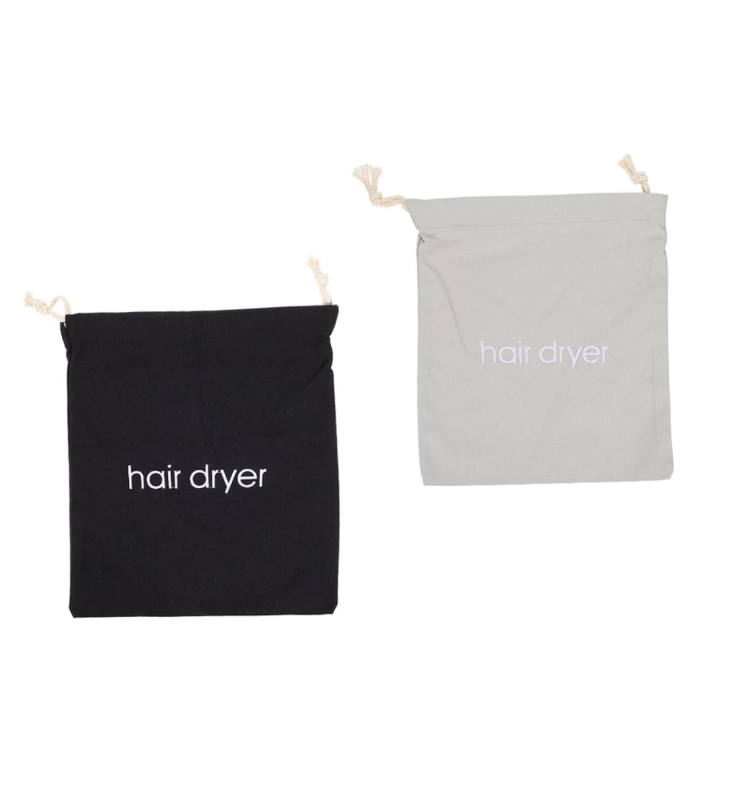 Baluue 2pcs Hair Dryer Storage Bag Travel Blow Dryer Mini Travel Storage Bag Drawstring Pouch Fabric 33.00X30.00X0.50CM As Shown - Buy Online on GoSupps.com