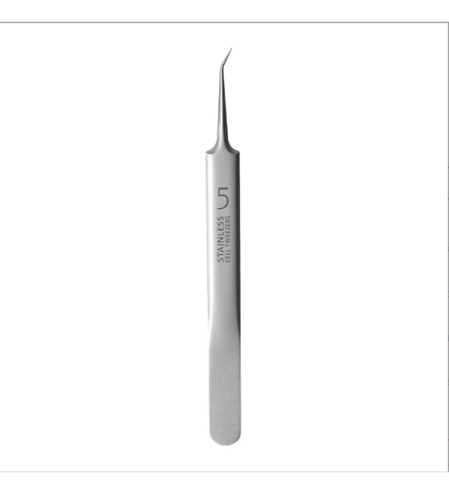 AOYHJA Blackhead Tweezers Stainless Steel Curved Hook for Acne & Pimple Removal - 2 Count - Buy Online on GoSupps.com