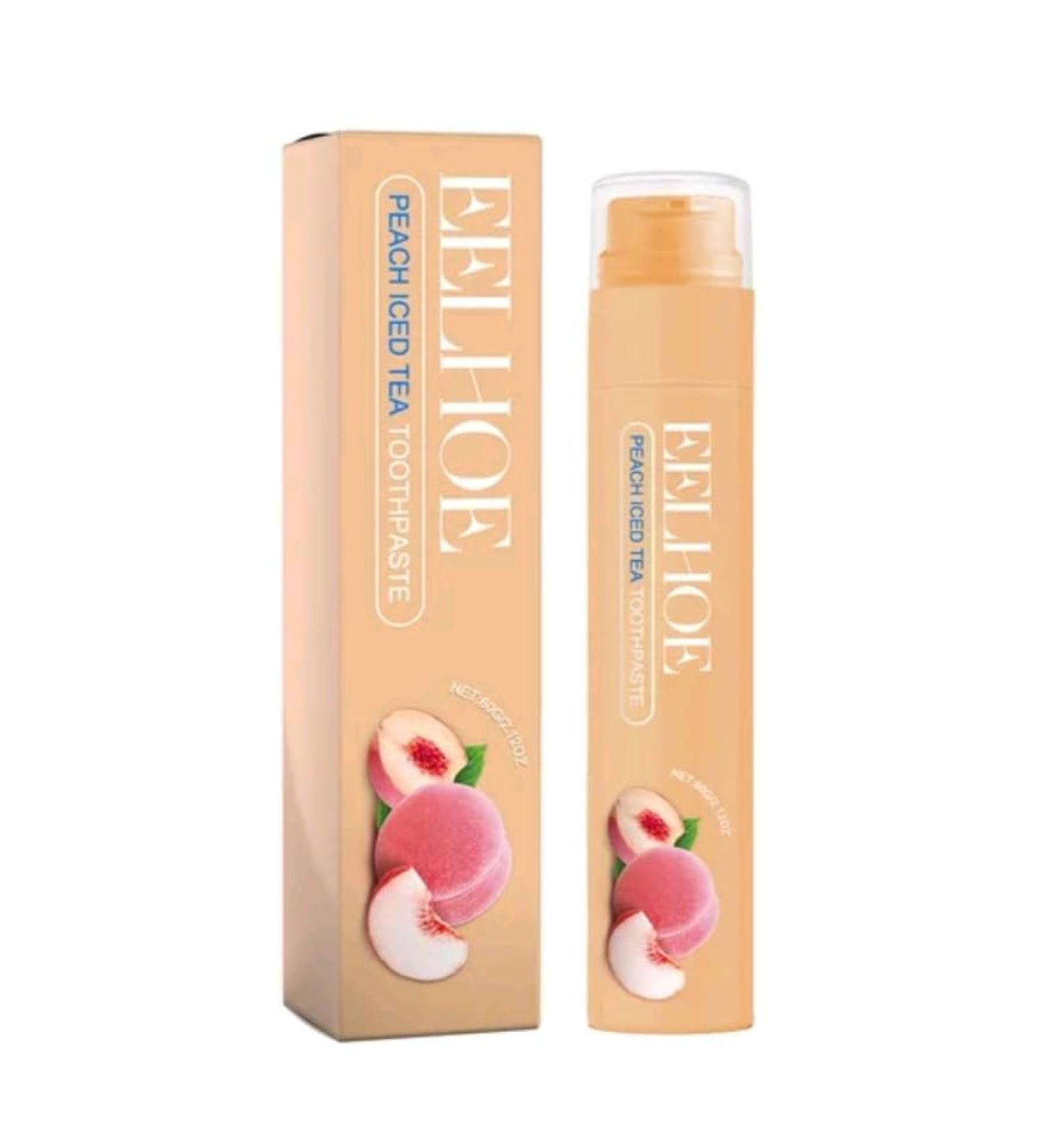 EELHOE Peach Iced Tea Flavored Toothpaste - Refreshing Flavor for a Brighter Smile | International Shipping Available - Buy Online on GoSupps.com
