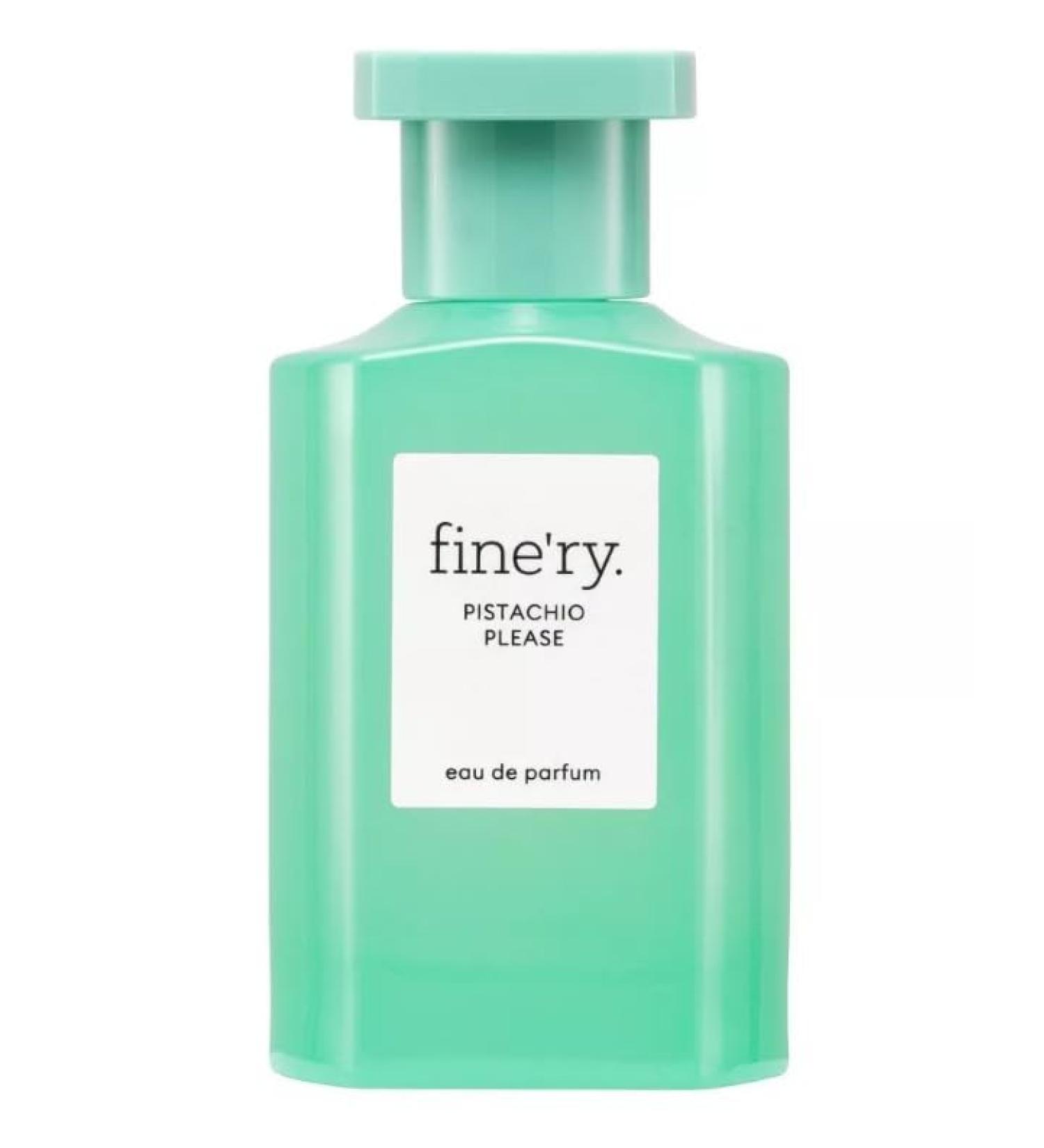 Fine'ry Pistachio Please Eau De Parfum 2 Fl Oz | Sweet & Nutty Pistachio Perfume for Women | Long Lasting Warm Gourmand Fragrance | Ideal for Day and Night Use.