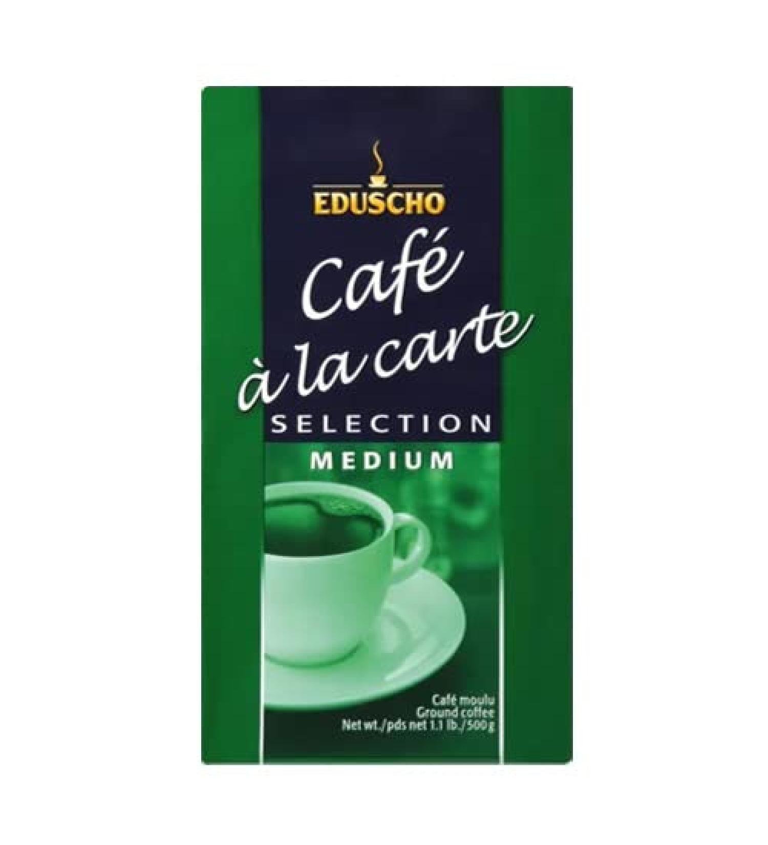 Eduscho - Caf la carte Selection medium Ground Coffee - 12x 500g