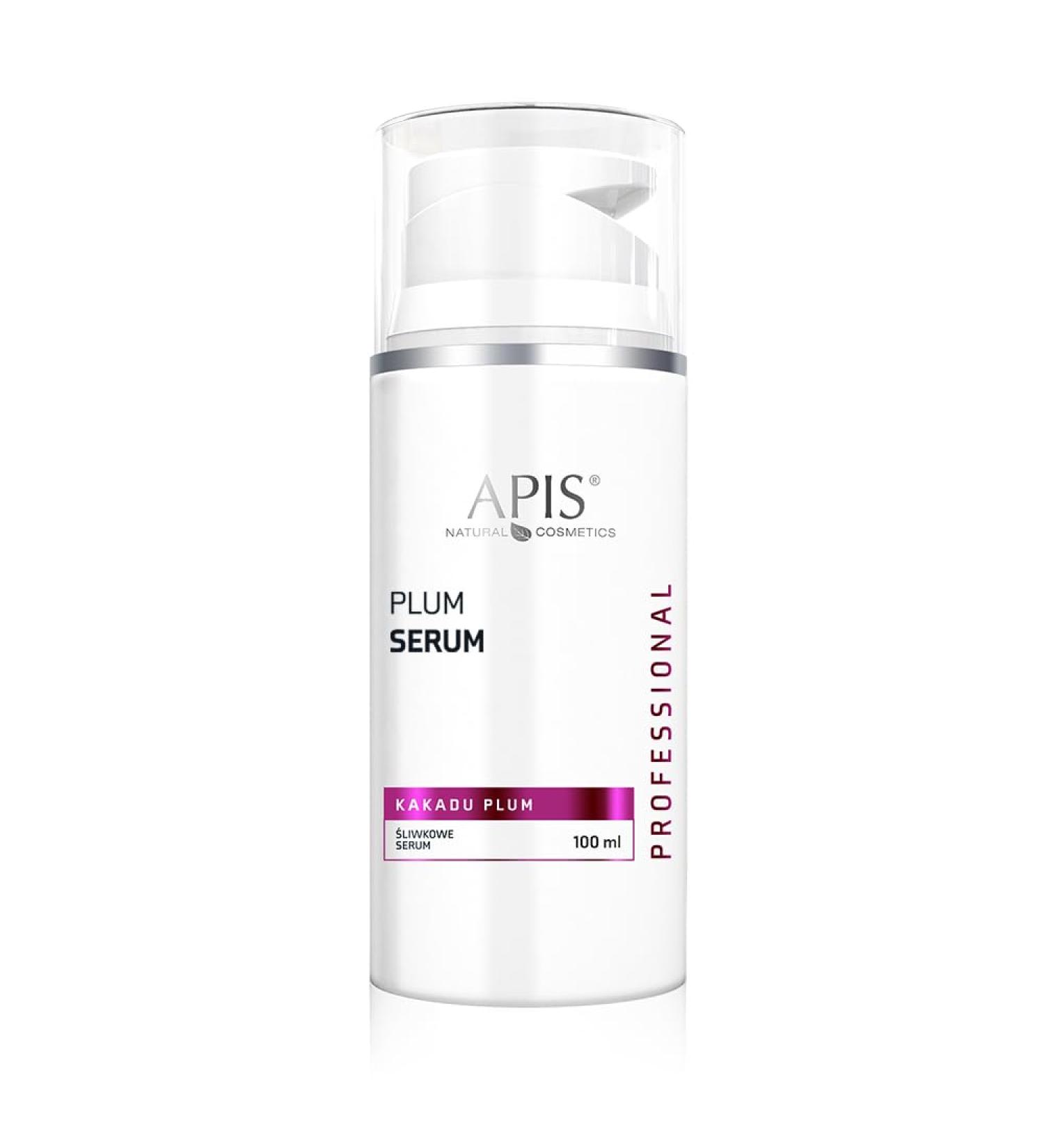APIS KAKADU Plum Serum with Chia Seeds Hyaluronic Acid and Goji - Berries | Facial Care Multivitamin - Bomb | 100 ml - Buy Online on GoSupps.com
