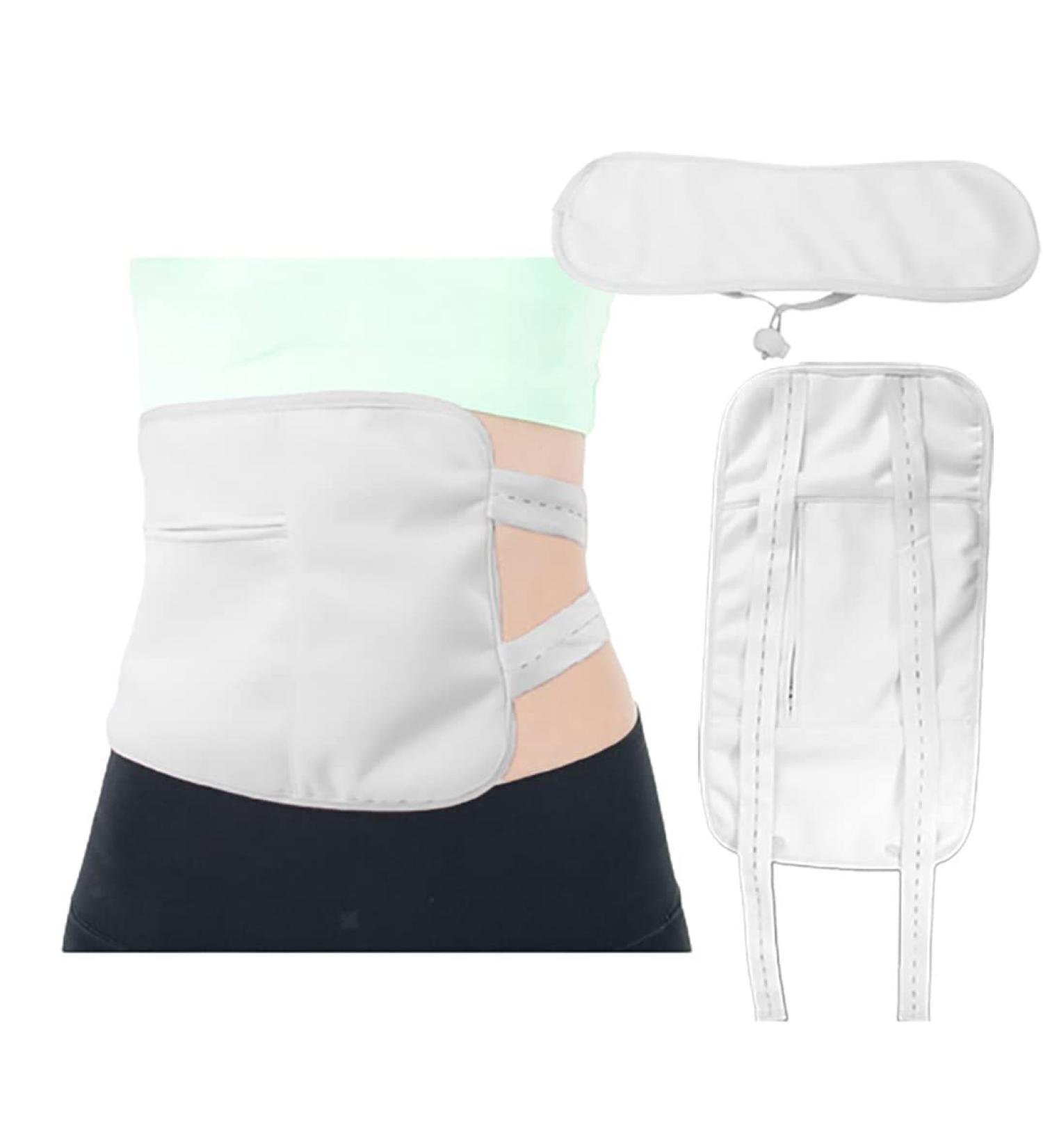 Reusable Castor Oil Pack Massage Belt - Upgrade for Belly & Neck Perfect for Muscle & Liver Relief - Ideal for Women - Buy Online on GoSupps.com
