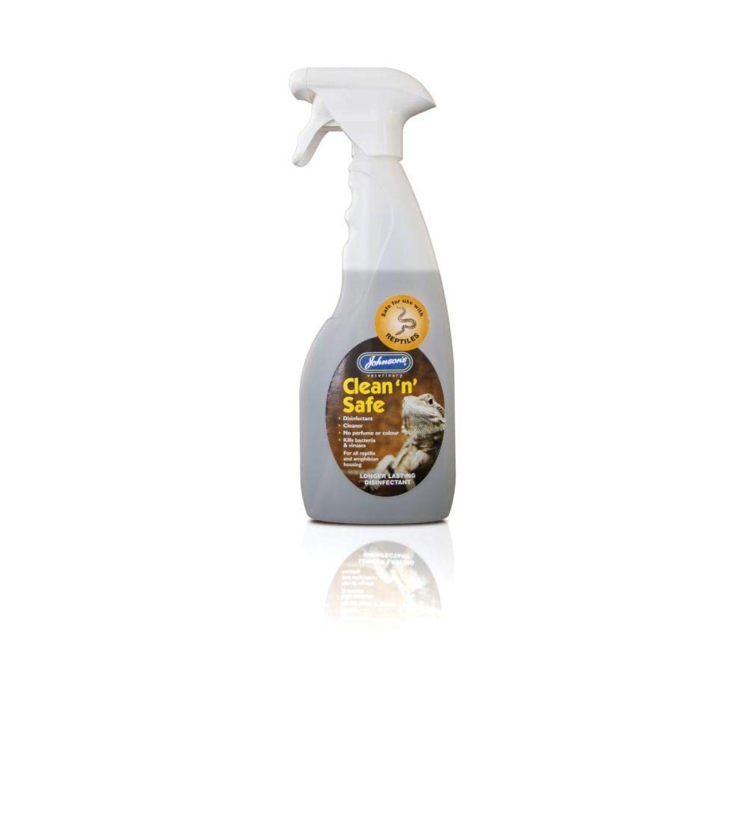 JVP Clean N Safe Reptile Spray 500 ml clear