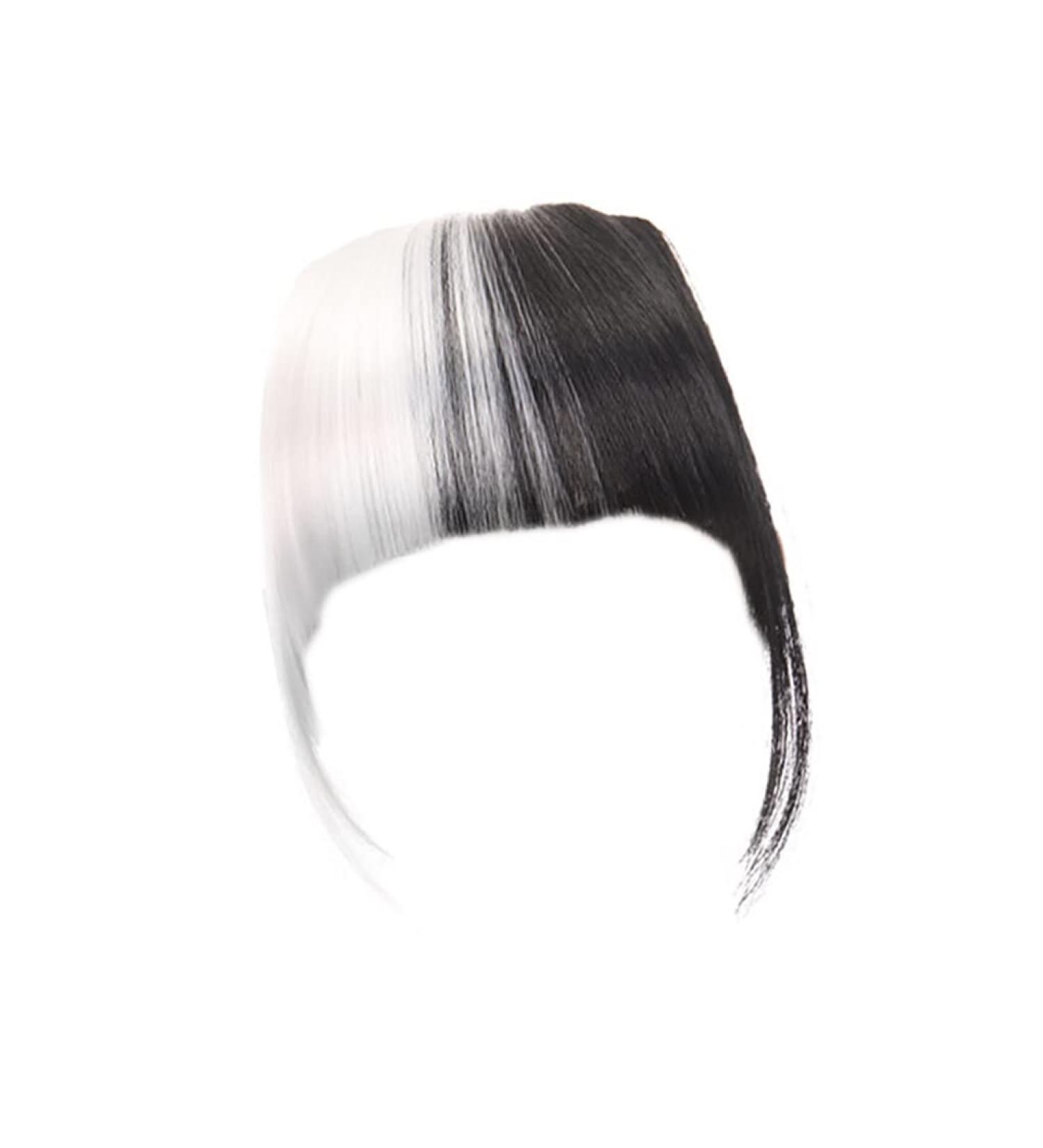 BOKIOESDE Clip in Air Bangs High Temperature Wire Hair Extension Clamp Fringe Hairpiece Type13 - Buy Online on GoSupps.com