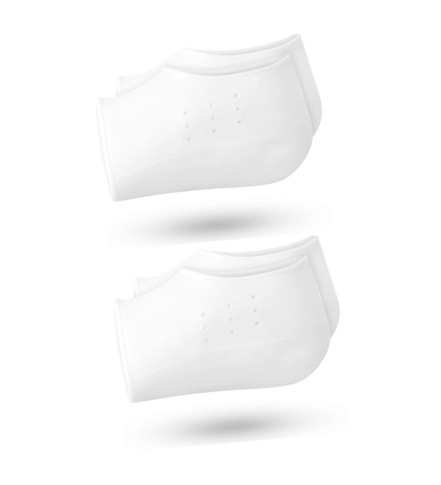 FOMIYES Height Increase Insoles - 2 Pairs Invisible Detachable Heel Pads for Unisex | Skin-Friendly Comfort - Buy Online on GoSupps.com