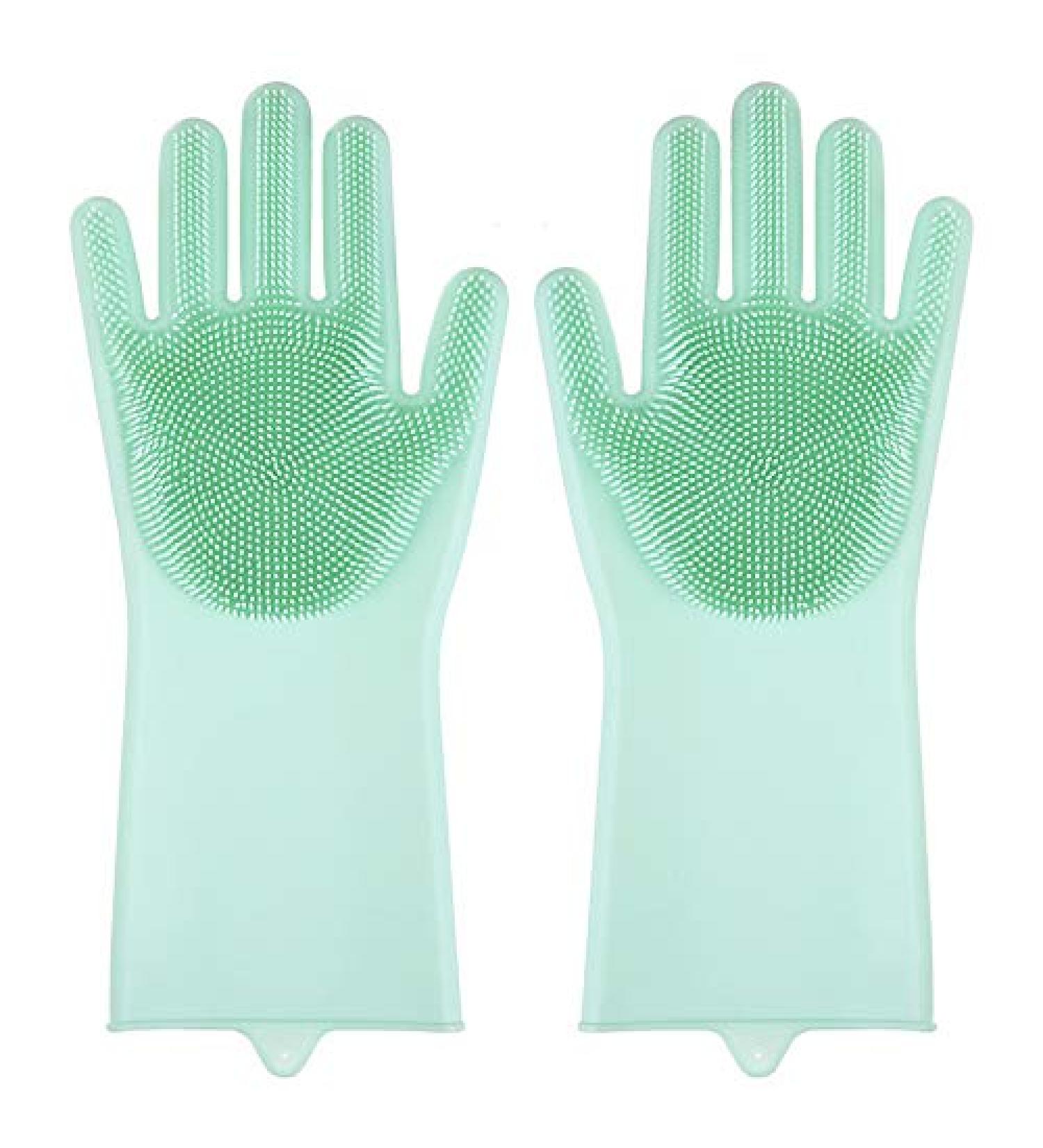 Silicone Gloves Dishwashing Gloves Multifunctional Magic Gloves Bathroom Kitchen Gloves Car Washing Gloves Washing Bowls Gloves Tools - Buy Online on GoSupps.com