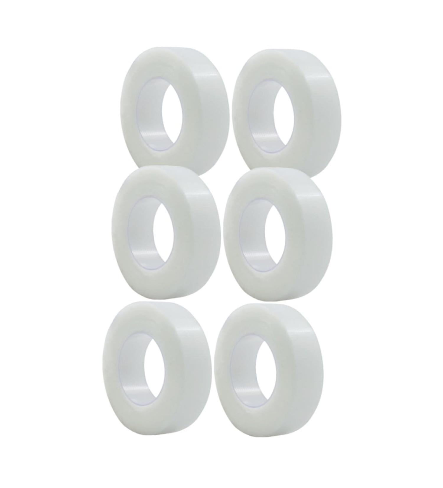 FRCOLOR 6 Rolls Medical Tape Care Tape Eyelid Lifter Strips Incision Care Kit Dressing Patch Bandages Sticker Lash Tape Roll Double Eyelid White - Buy Online on GoSupps.com