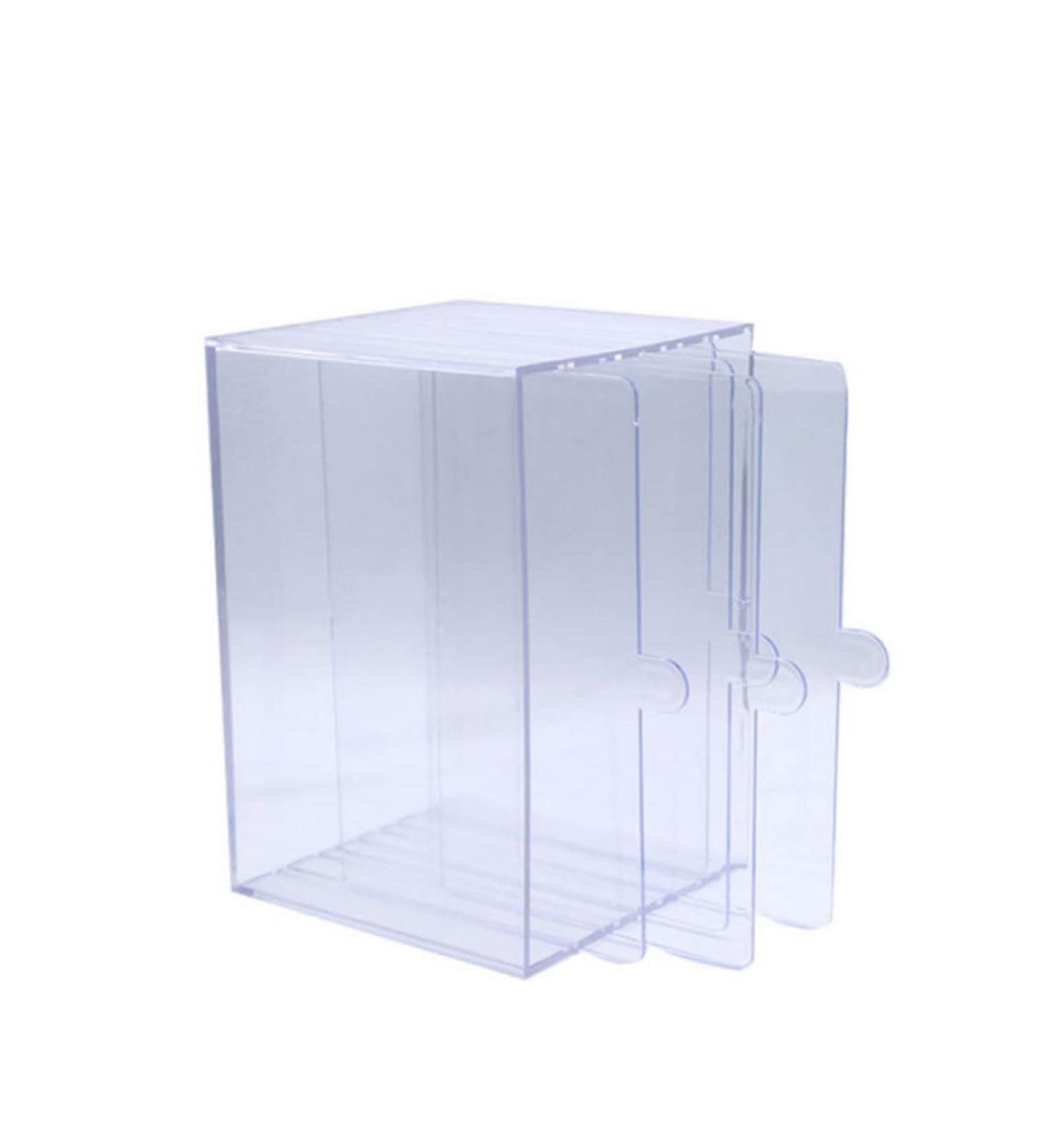 Nail Art Display Stand Nail Tips Acrylic Storage Box with 5 Movable Layers Manicure Tool Nail Art Display Stand - Buy Online on GoSupps.com