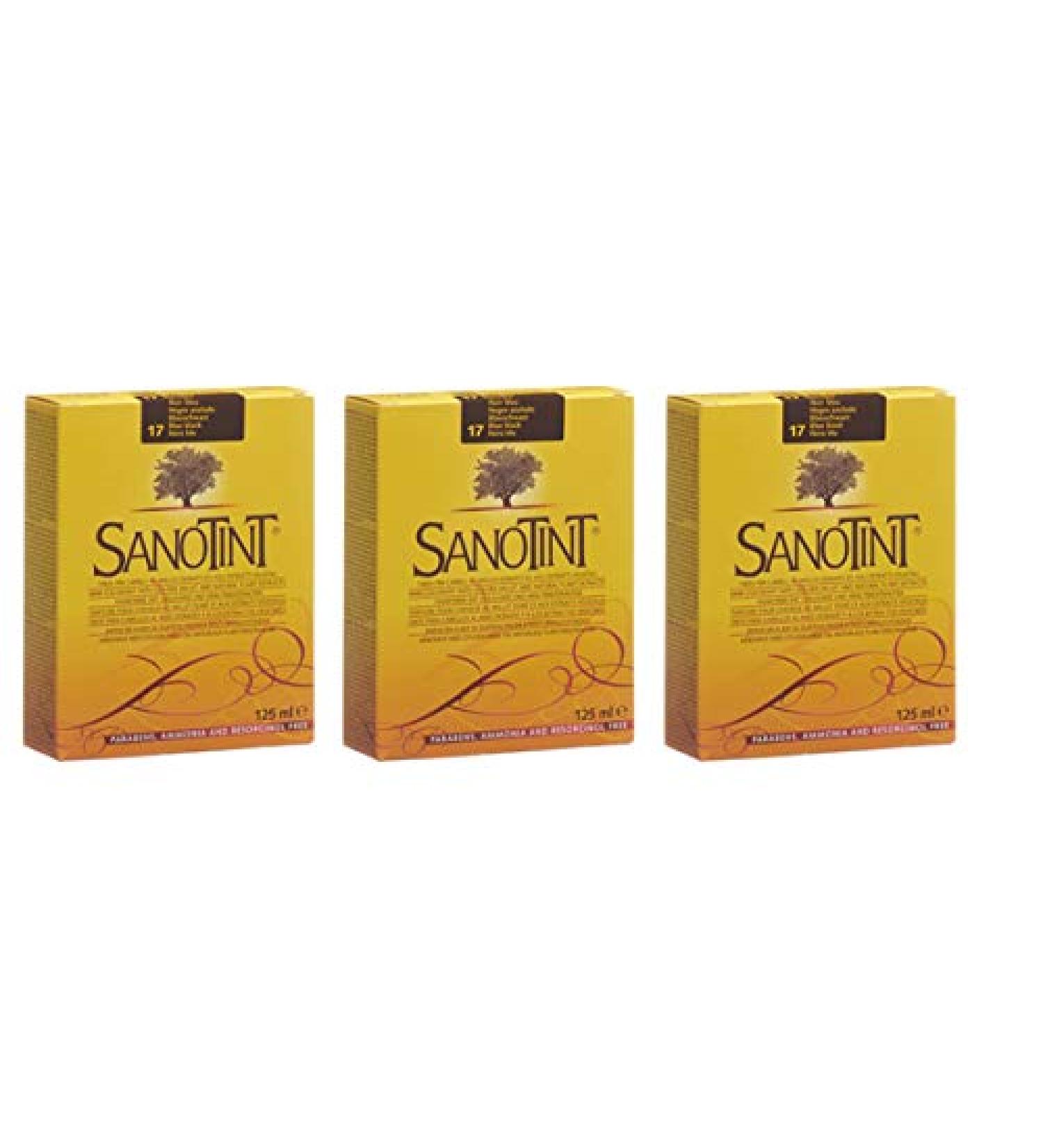 SANOTINT classic 17 Black-blue 125ml (set of 3)