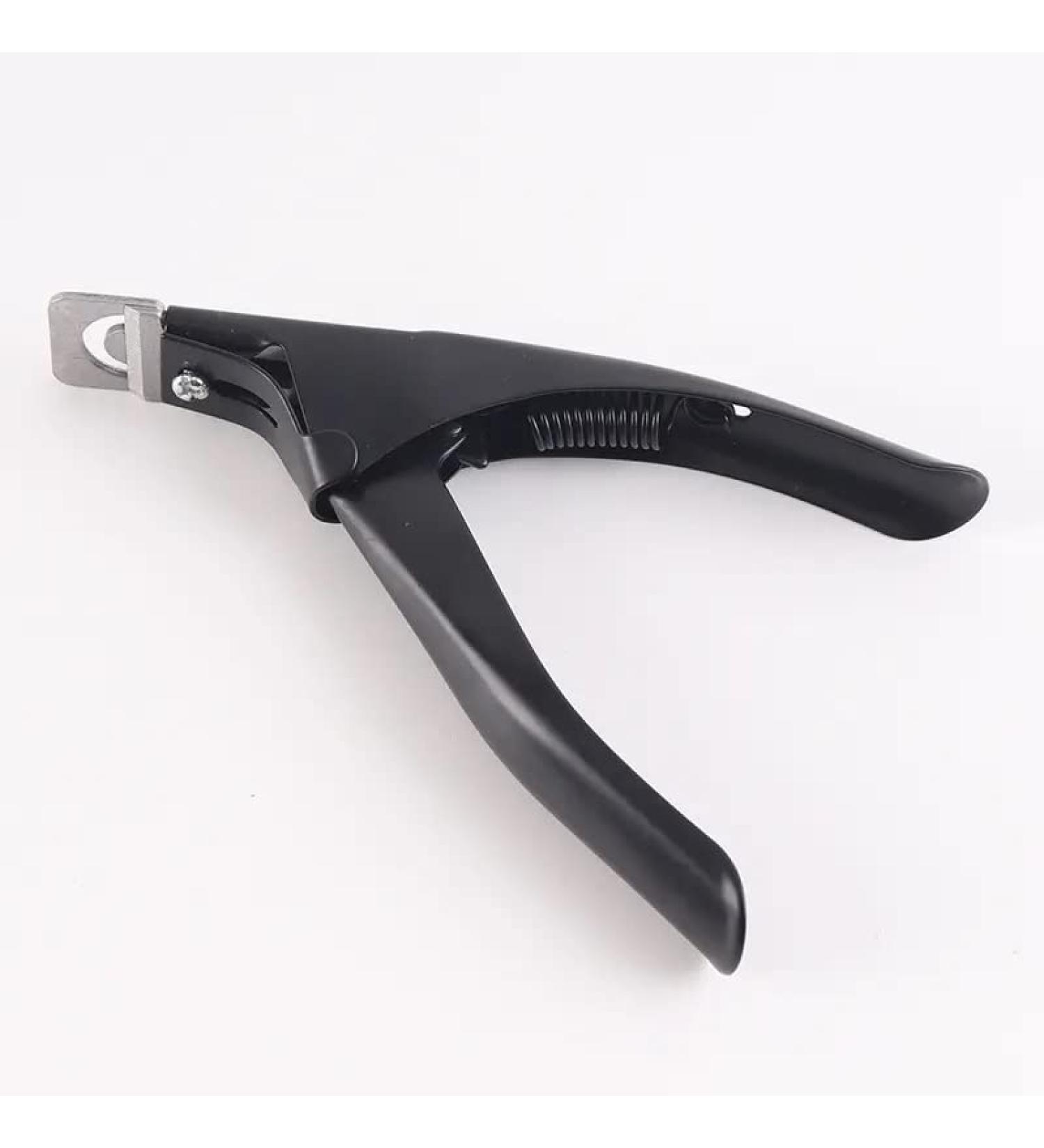 Professional False Nail Tip Cutter for Gel Nails - Black - Buy Online on GoSupps.com