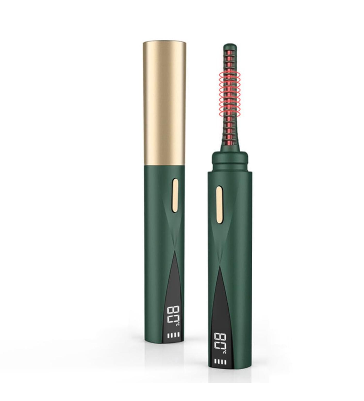 Rechargeable Heated Eyelash Curler with LCD Screen | Long Lasting Lashes Makeup Tool - Shop Internationally - Buy Online on GoSupps.com