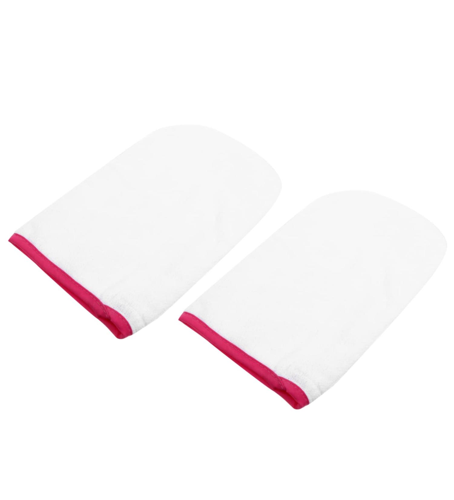 Beavorty 1 Pair waxing gloves Paraffin Manicure Mitt Dry Skins hand mitts wax warmer gloves nail tech accessories Cloth Mitts Paraffin Heated SPA Mittens heater thicken towel 27.5X24.5cm Red - Buy Online on GoSupps.com