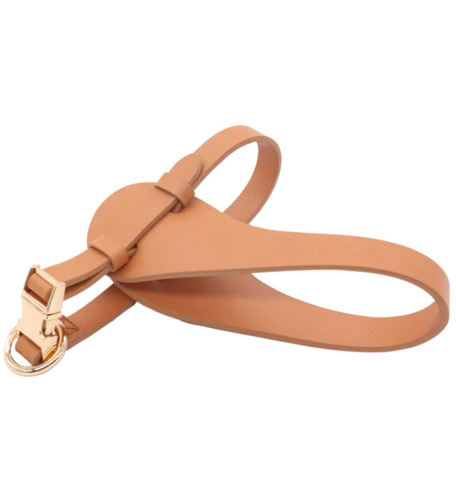 Pet Life Ever-Craft Boutique Series Large Brown Leather Dog Harness - Adjustable Designer Harness - Buy Online on GoSupps.com