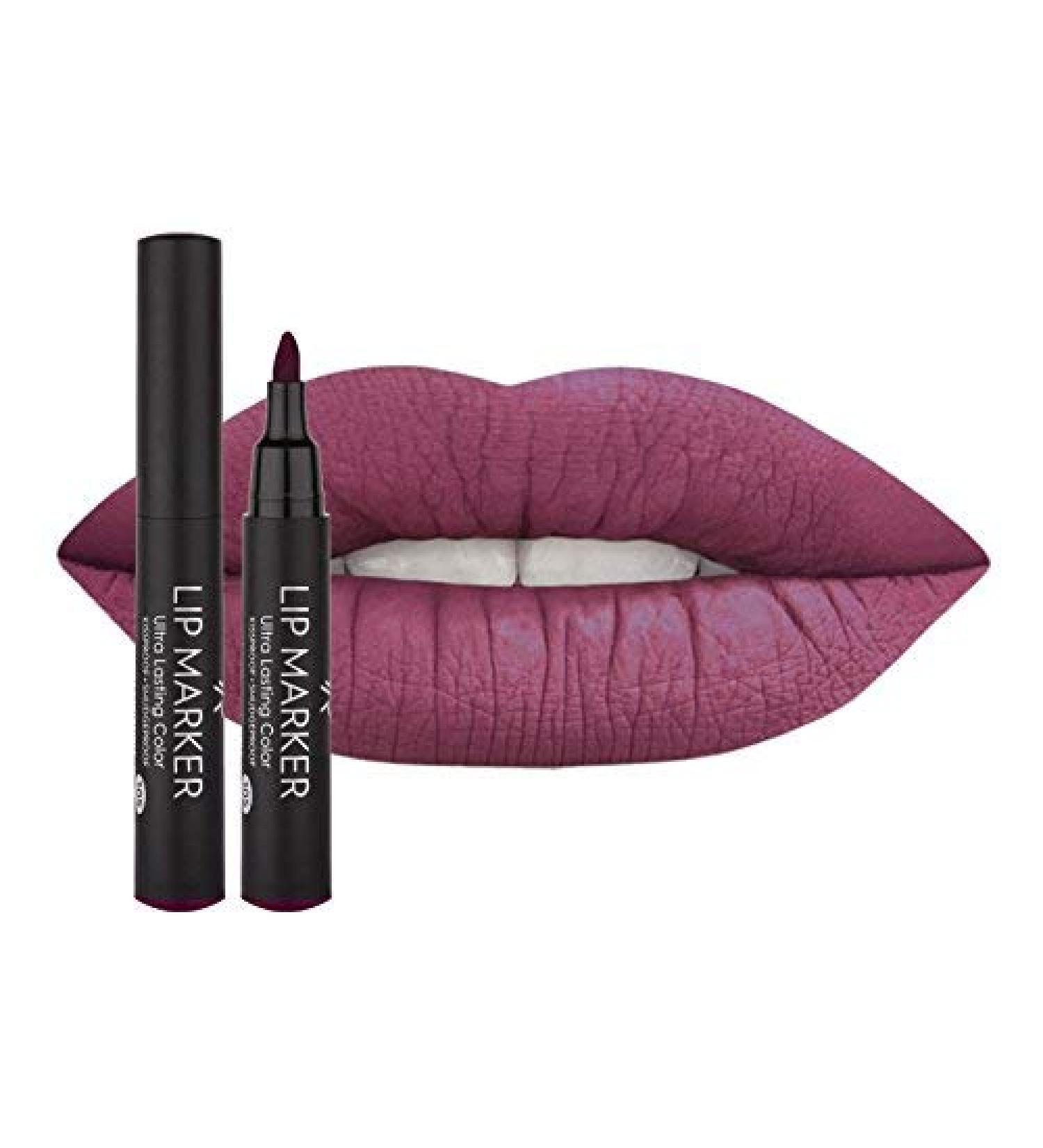 Golden Rose Lip Marker Stain - Ultra Long Lasting Natural Finish - 105 Mulberry - Buy Online on GoSupps.com