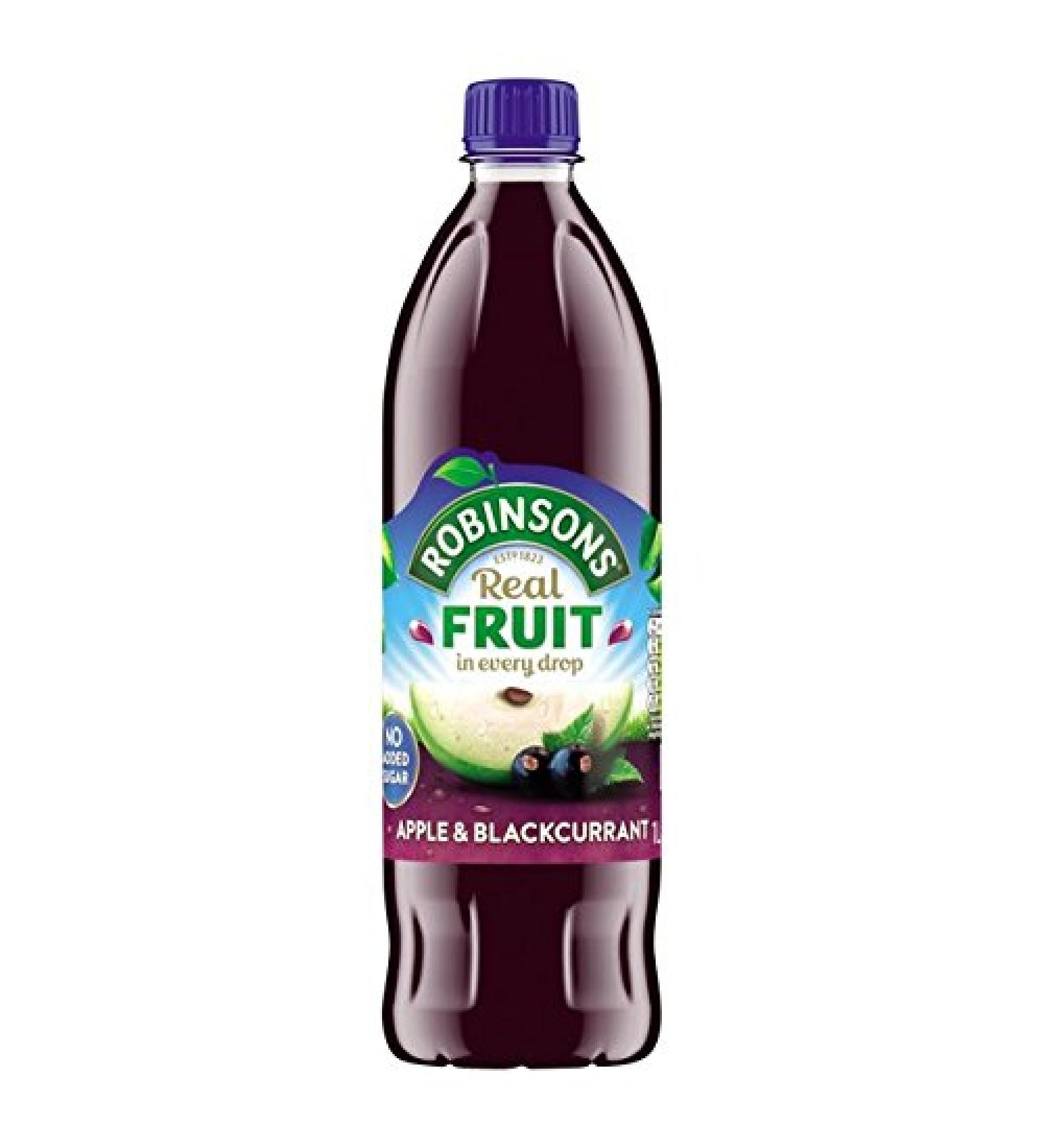 Robinsons Robinsons Apple & Blackcurrant No Added Sugar 1L