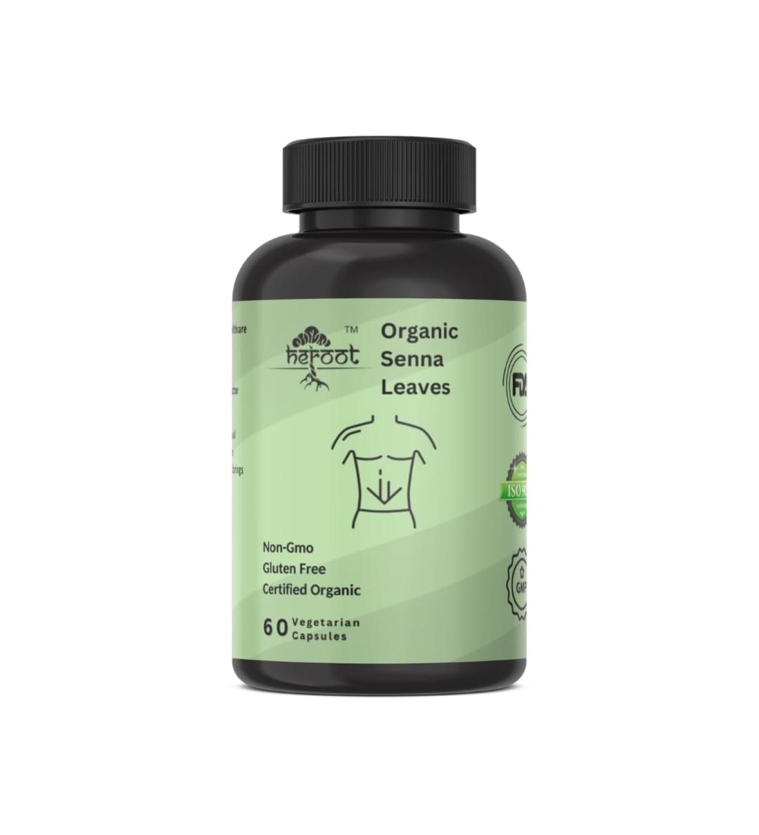 Seena Leaves 500 mg 120 Capsules 120 Count (Pack of 1) - Buy Online on GoSupps.com