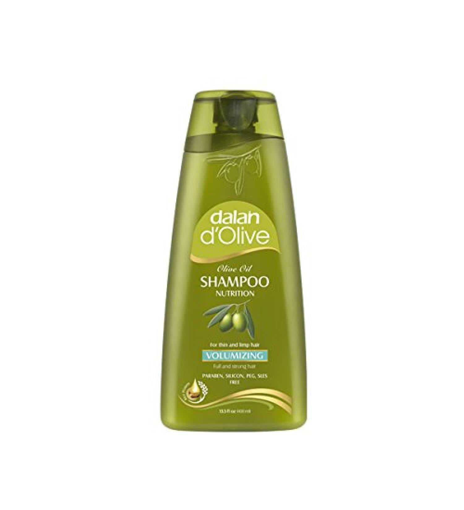Dalan D'olive Shampoo for Volumizing Green 13.5 Fluid Ounce