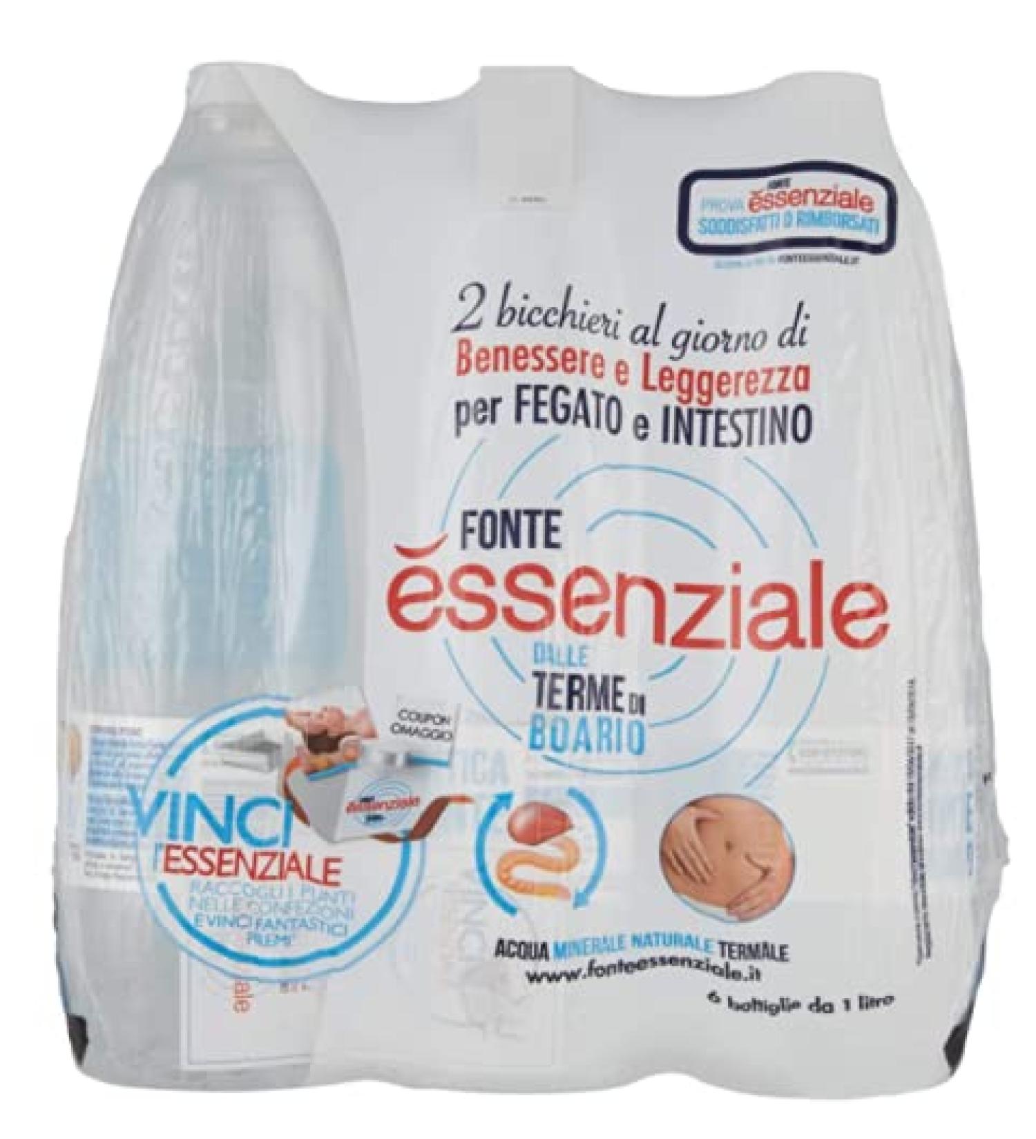 Essential Natural Water 18 Buttons x 1L - Buy Online on GoSupps.com