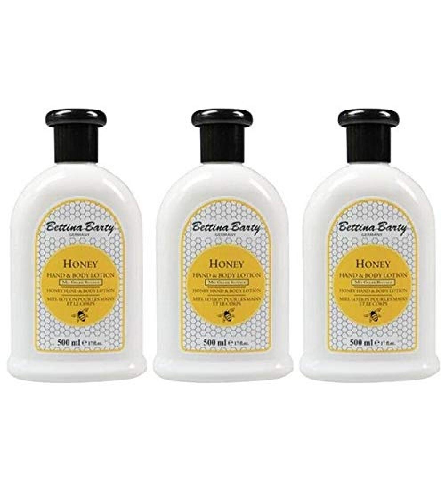 Bettina Barty Honey Hand & Body Lotion 3 x 500 ml