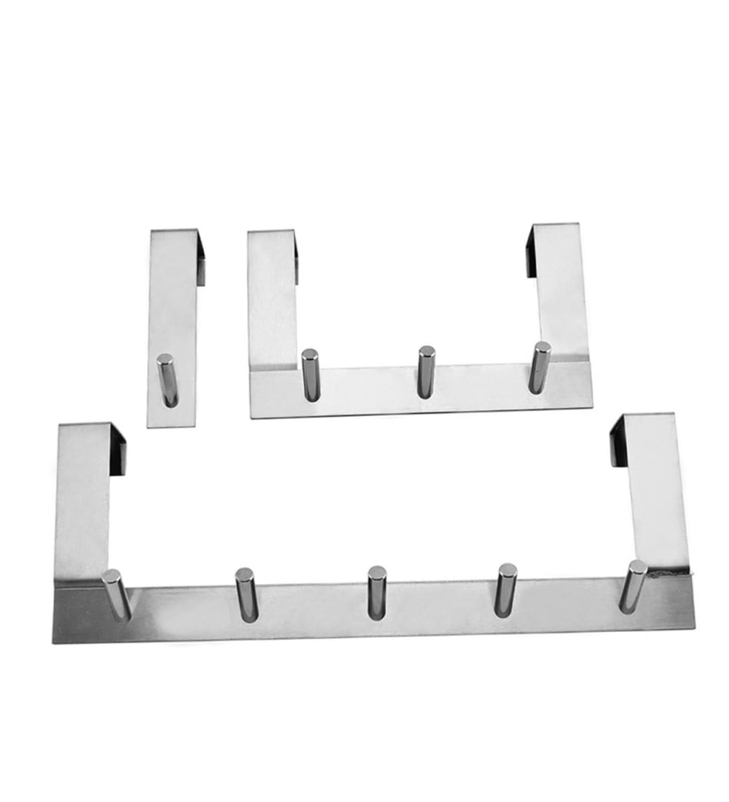 JOINPAYA Over Door Hanger Over Door Towel Bar Over The Door Storage Hook Hanger Clothes Hook Cloth Hook Stainless Steel 35.6X12.5X4CM As Shown - Buy Online on GoSupps.com