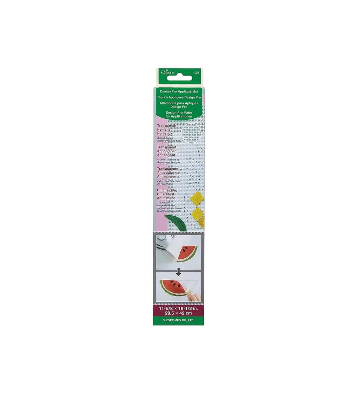 White and Pink Clover Design Pro Applique Mat - High Quality Craft Tool - Buy Online on GoSupps.com