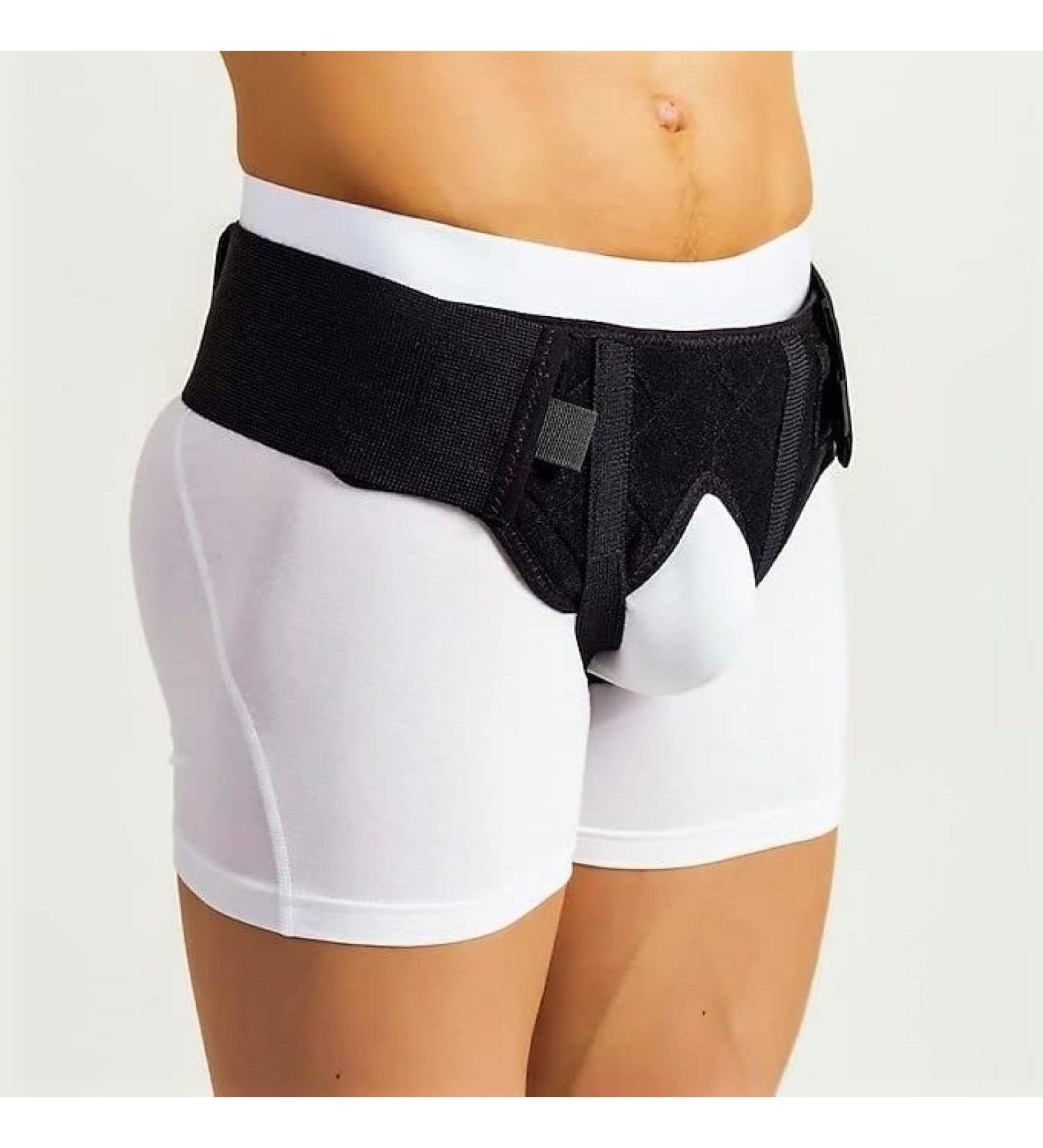 Accc Ertruch Men's Medical Support Belt | Inguinal Hernia Girdle for Pain Relief | Soft Elastic Hernia Belt (L) - Buy Online on GoSupps.com