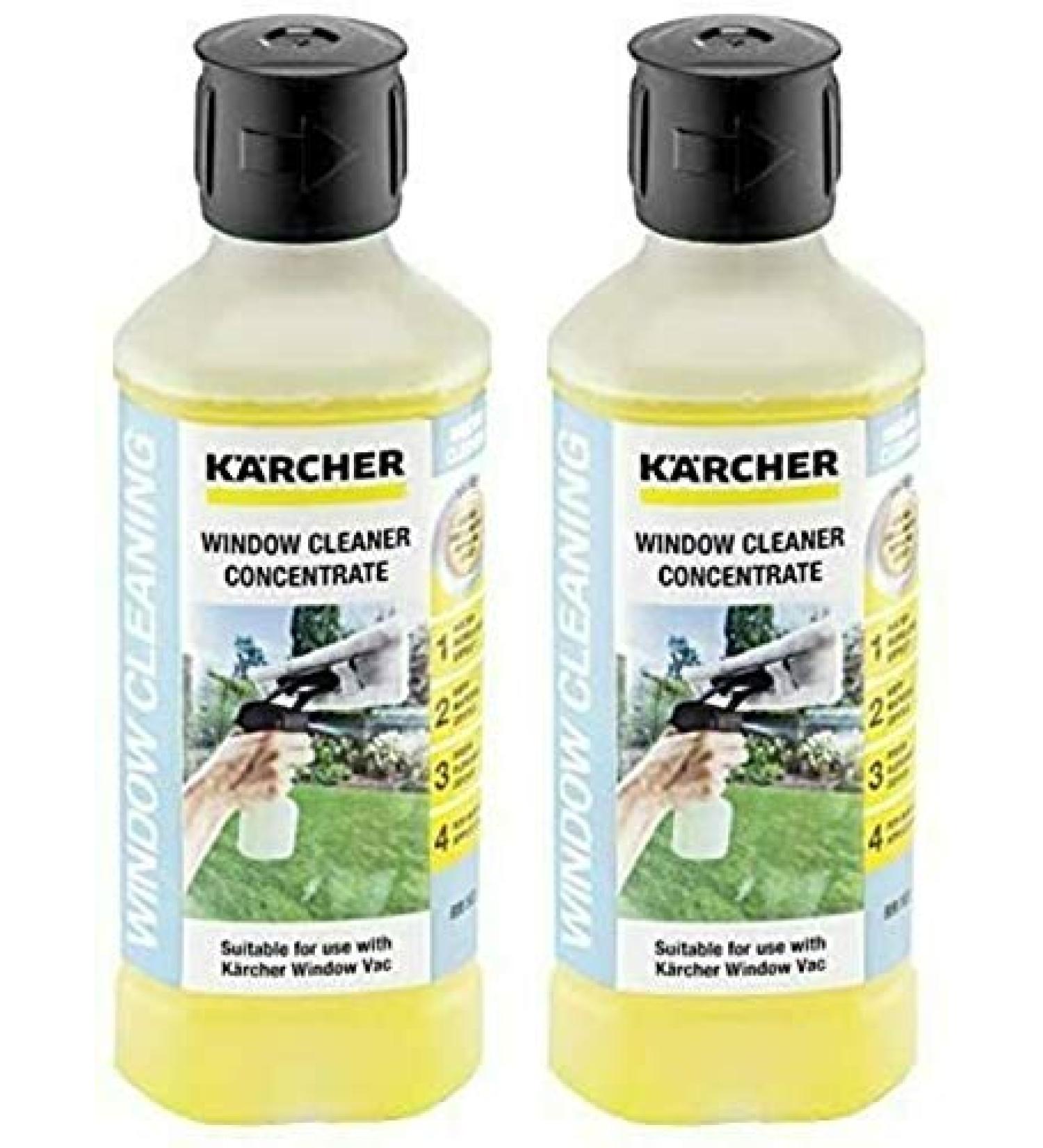 K rcher RM 503 window cleaner concentrate pack of 2 (2 x 500ml) 500 ml (pack of 2)