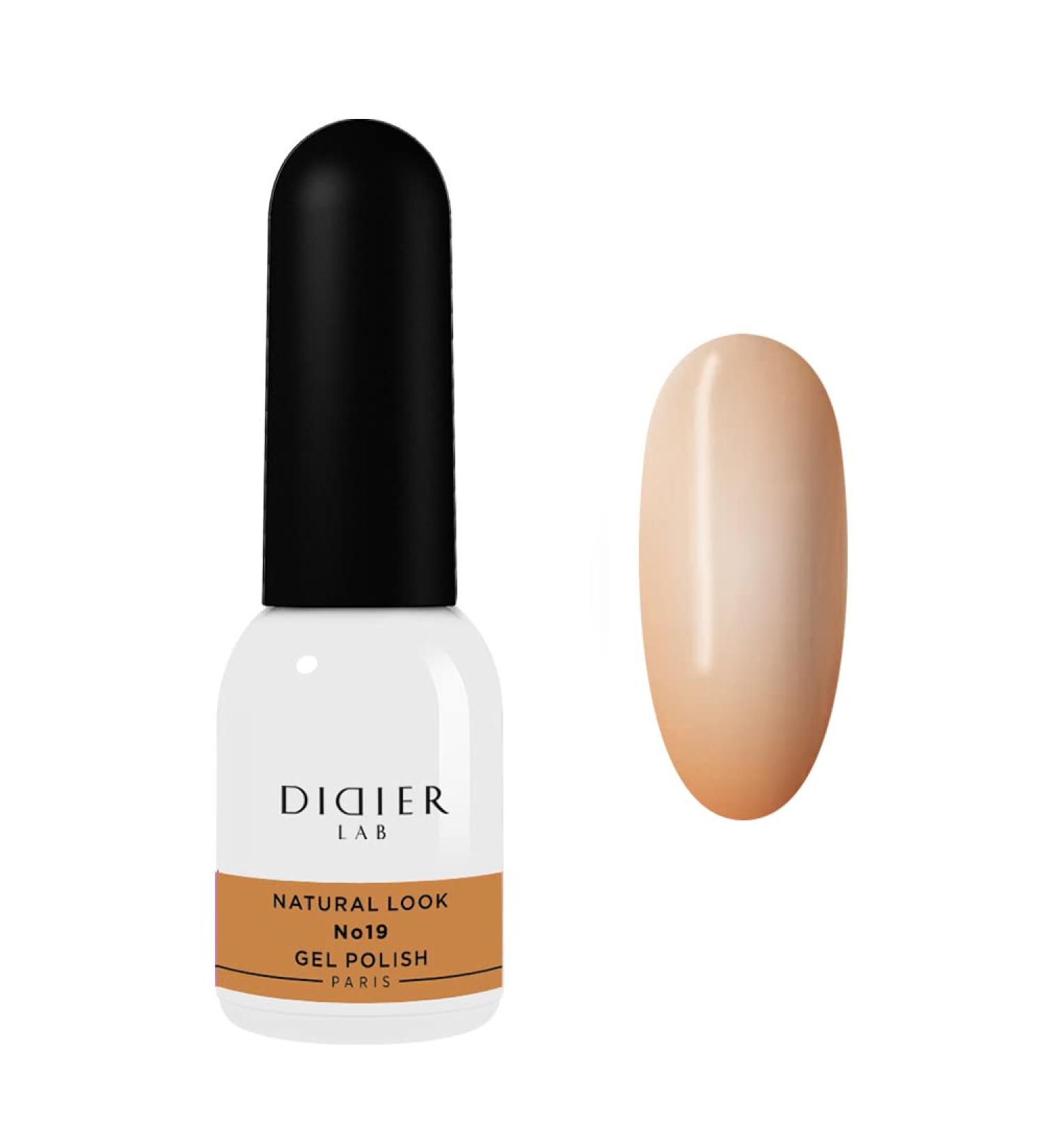 Didier Lab - Premium Gel Nail Polish Natural Look No19- Gel Nail Varnish - Nail Art - Long-Lasting Nail Polish - Easy to Apply - Gel Nails - Jelly Nail Polish - UV/LED - Chip Resistant - Buy Online on GoSupps.com