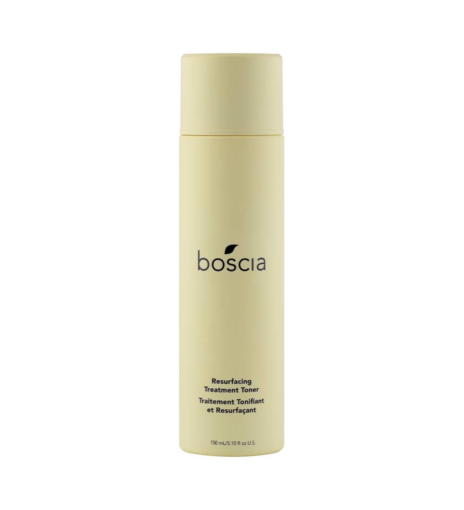 Boscia Resurfacing Treatment Toner with Apple Cider Vinegar - Vegan & Cruelty-Free | Natural & Clean Skincare for Age-Defying Exfoliation | 5.10 fl oz - Buy Online on GoSupps.com
