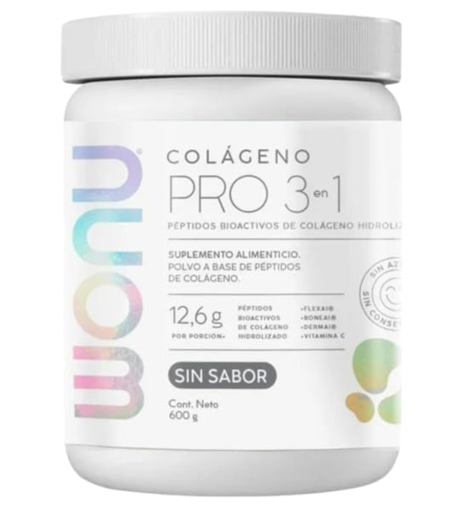 Bottle Unflavored PRO Wonu 3 in 1 600 g
