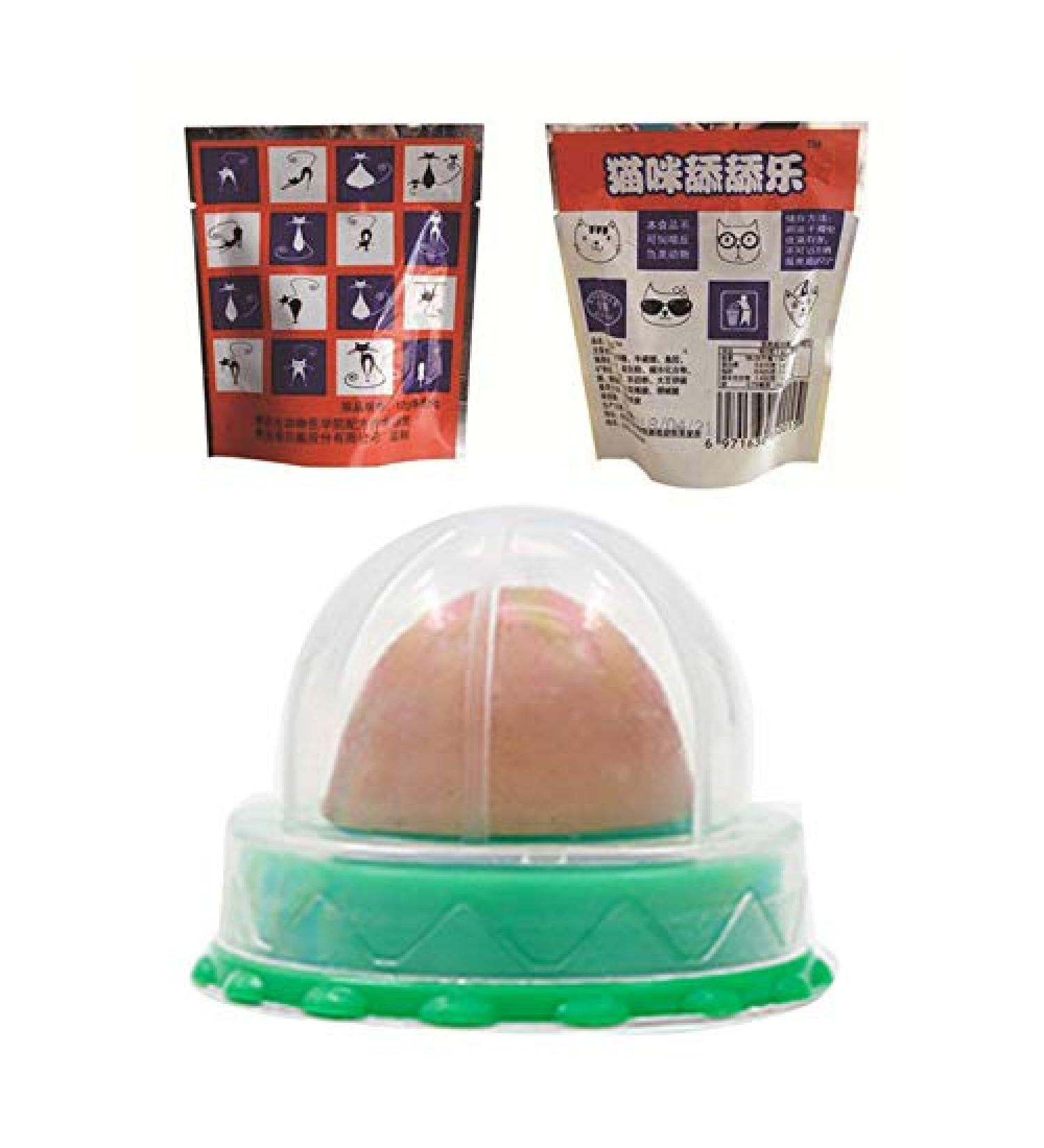 Cat Snacks Catnip Sugar Energy Lick Balls Nutrition Snacks Cat Treats Natural Licking Sugar Snacks Balls 3 Pieces - Buy Online on GoSupps.com