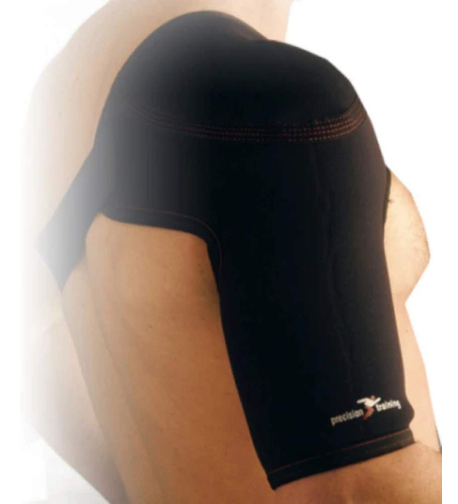 Precision Training Neoprene Shoulder Strap - Black/red Medium