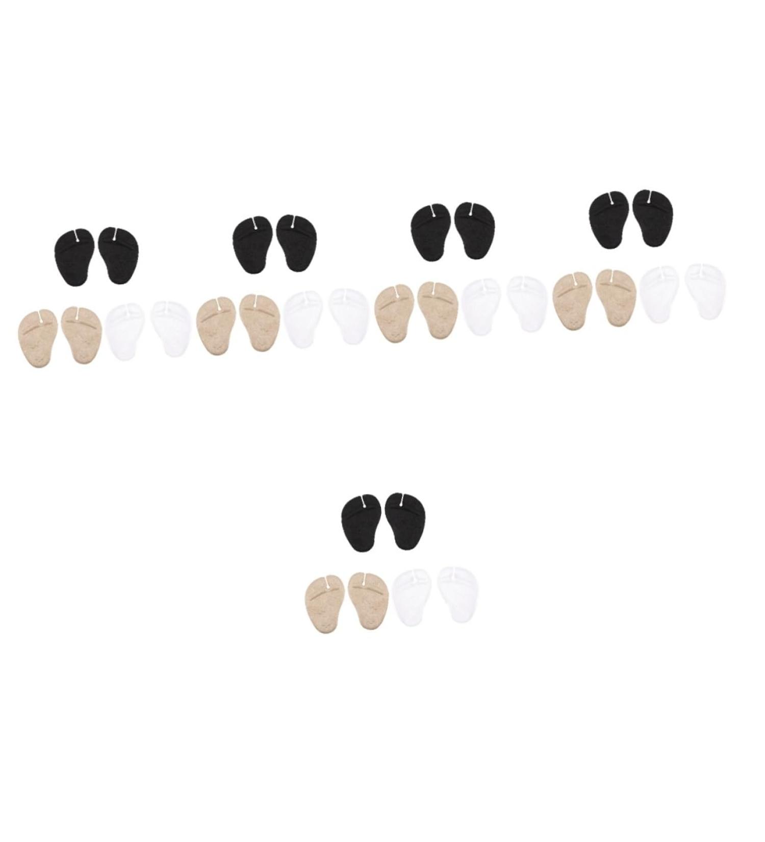 GLEAVI 15 Pairs Non-Slip Forefoot Pad Stickers | Adhesive Sandal Insoles for Women | Comfortable Cushion for Sandals Slippers & Shoes - Buy Online on GoSupps.com