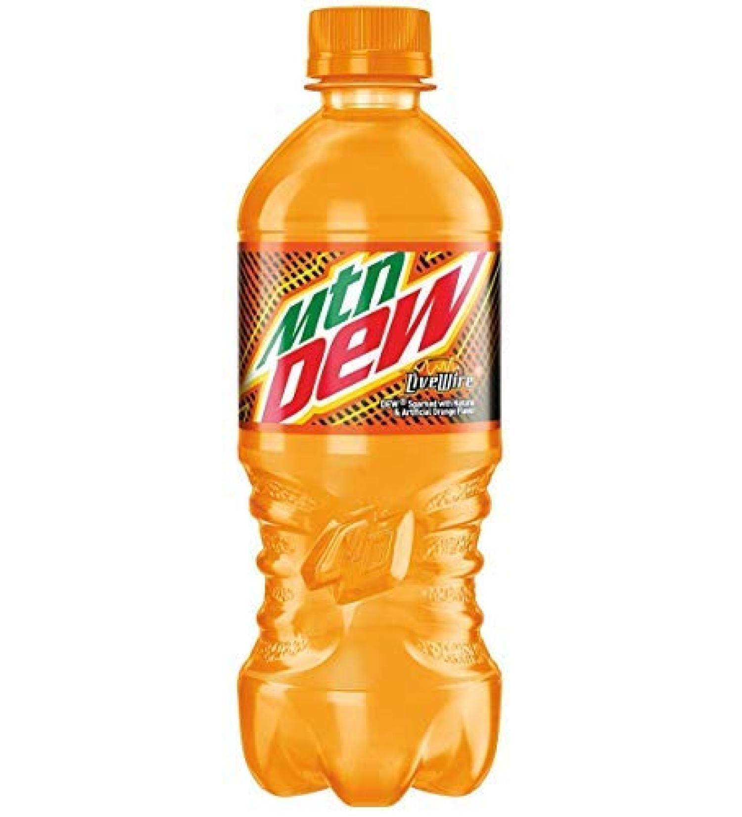 Mountain Dew Live Wire 20 oz 8 Units (Total of 160 FL OZ) - Buy Online on GoSupps.com