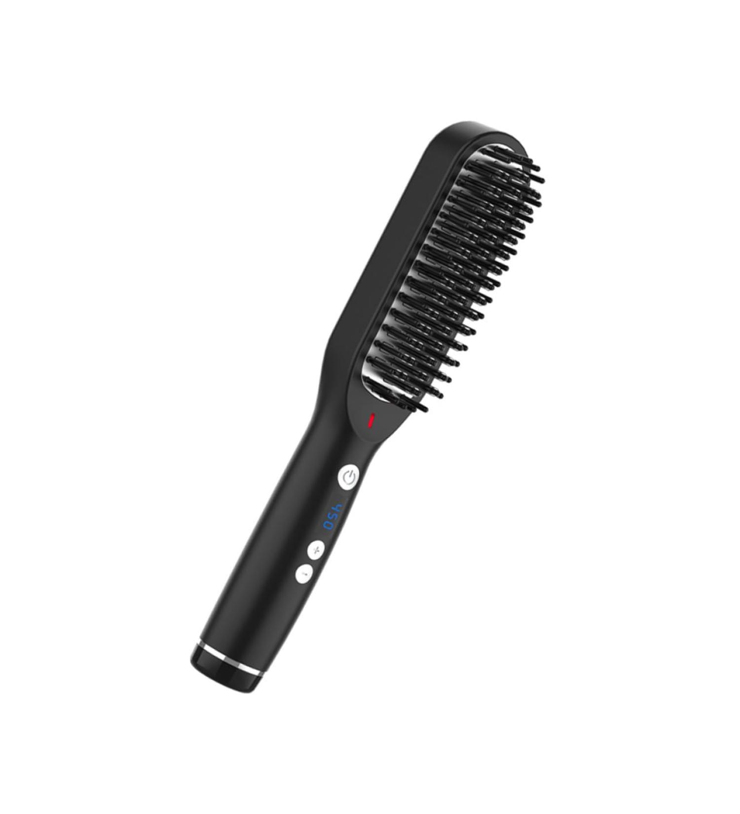 Balacoo Heated Straightening Comb - Hair Straightener Brush & Mustache Iron with Temperature Control | Shop Internationally - Buy Online on GoSupps.com