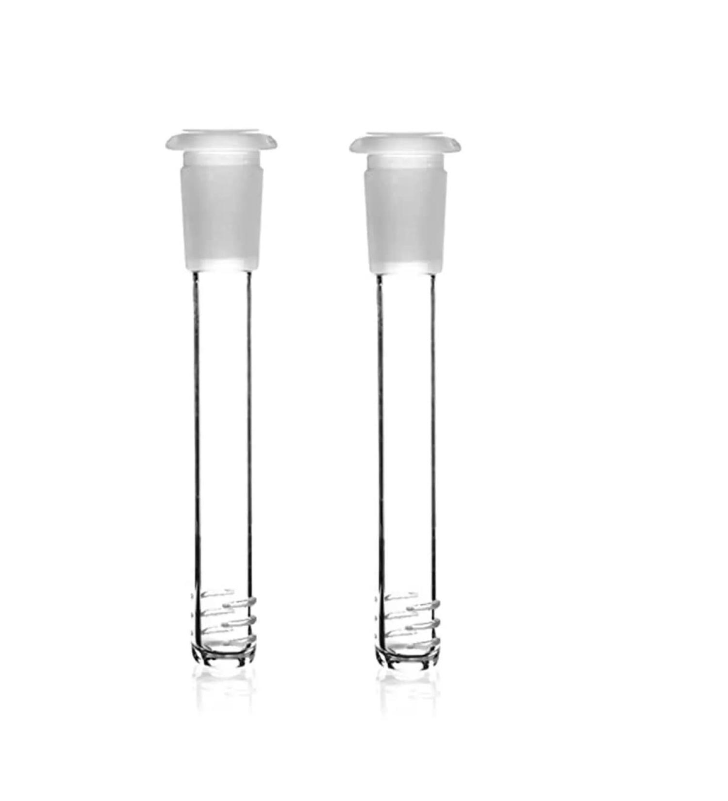 RORA 12cm Glass Downstem Diffuser Adapter - 2 Pack for Water Pipes | Enhance Your Smoking Experience - Buy Online on GoSupps.com