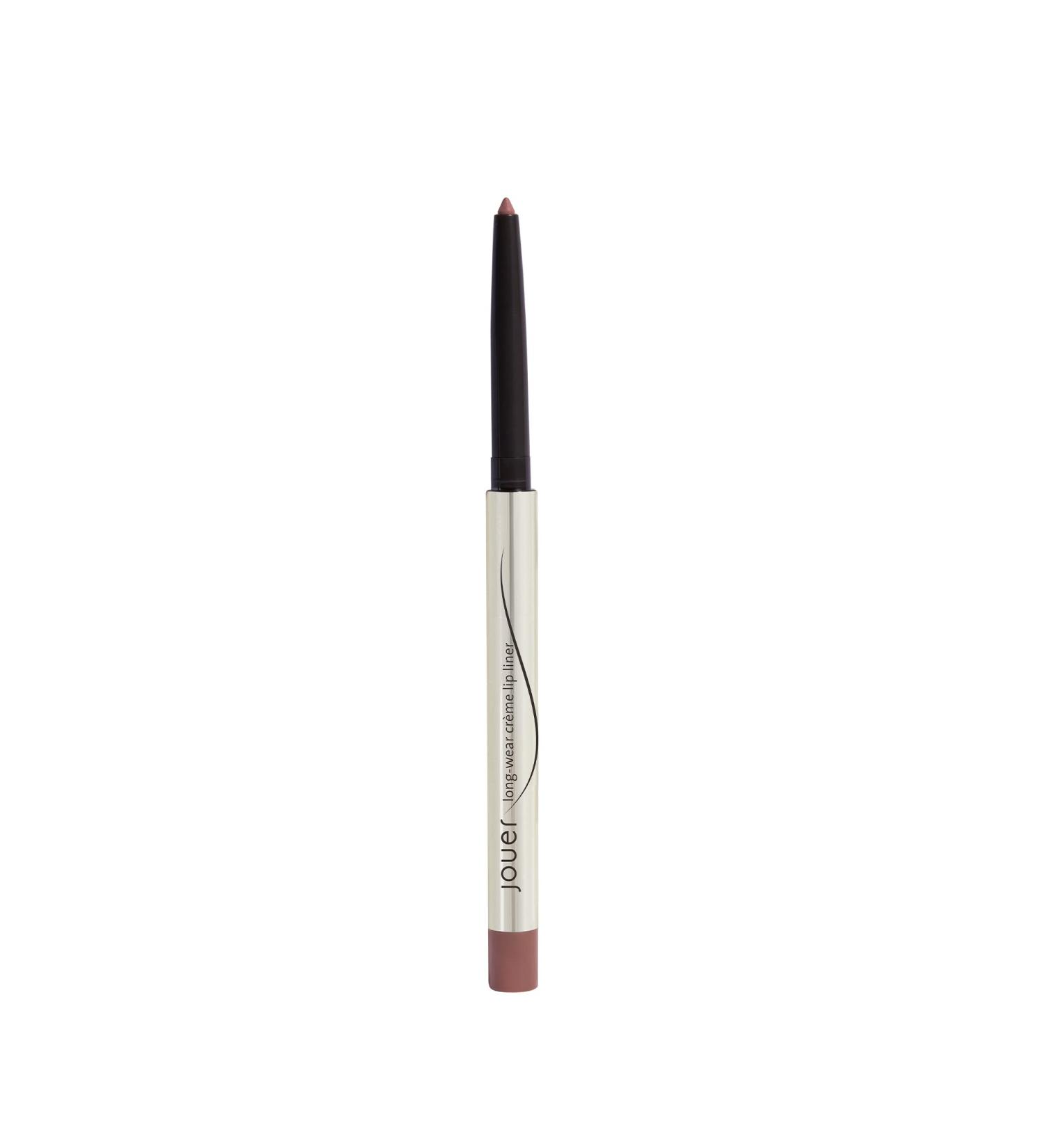 Jouer Long Wear Lip Liner: Metallic & Matte Mauve Pencil - Water Resistant, Fast-Drying & Hydrating Formula with Vitamin E - Buy Online on GoSupps.com