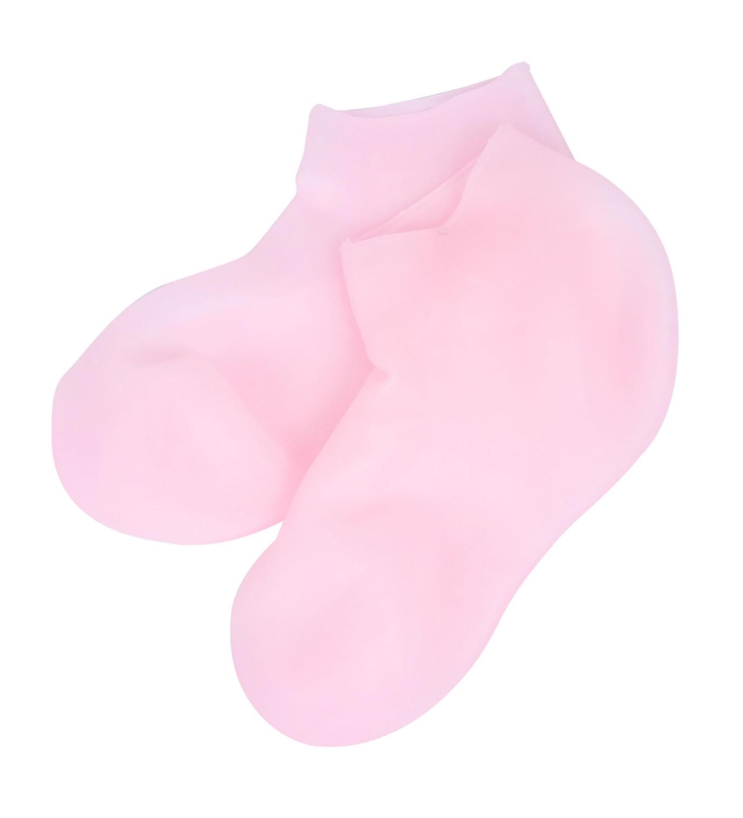 Healeved 2 Pairs Protective Socks Spa Gel Socks Foot Whitening Socks Breathable Socks Feet Cracked Socks Aloe Socks Heel Socks for Dry Cracked Feet Miss Women's Socks Elasticity Pink Sebs - Buy Online on GoSupps.com